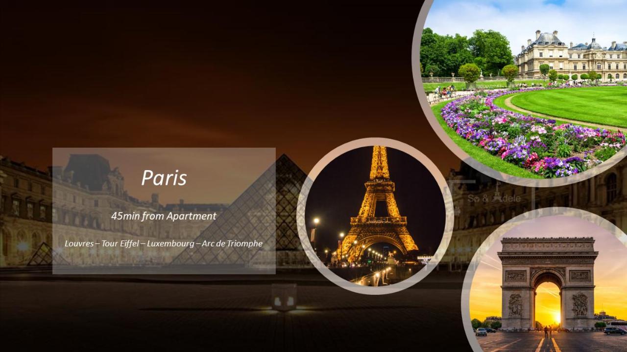 Apartment Virtuose - Disneyland Paris 5min - Train station 250m