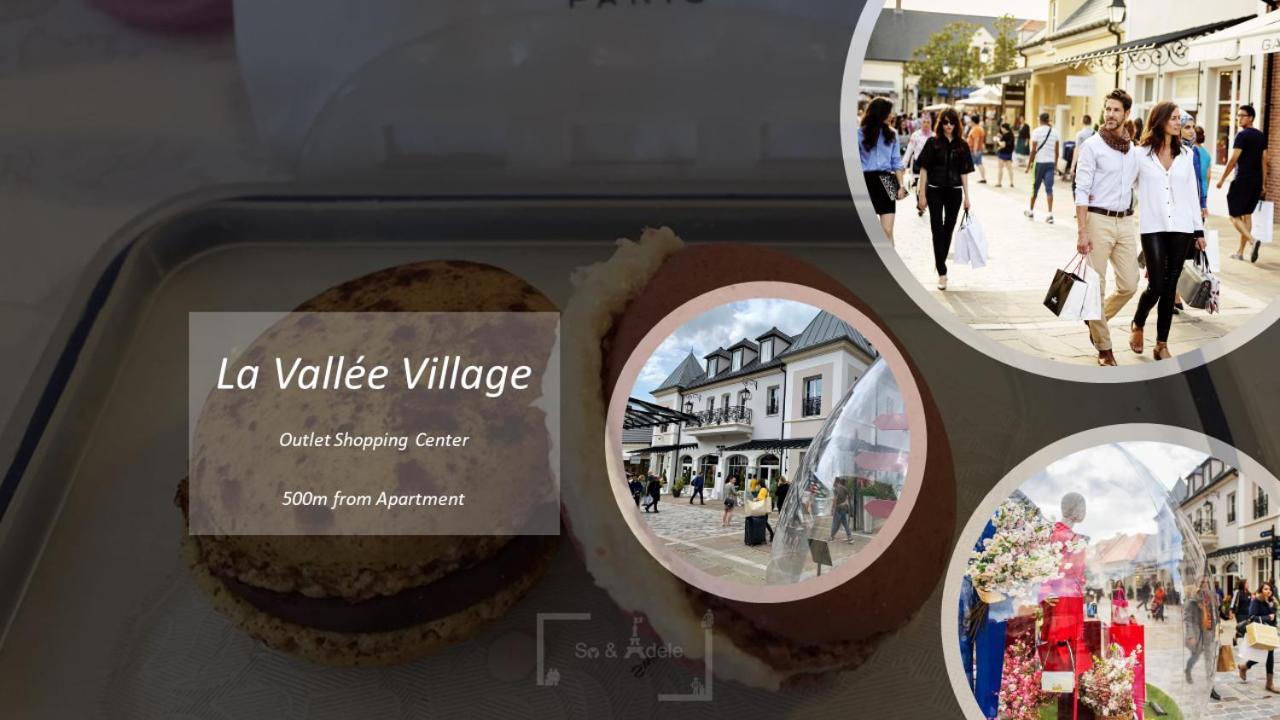 Apartment Virtuose - Disneyland Paris 5min - Train station 250m