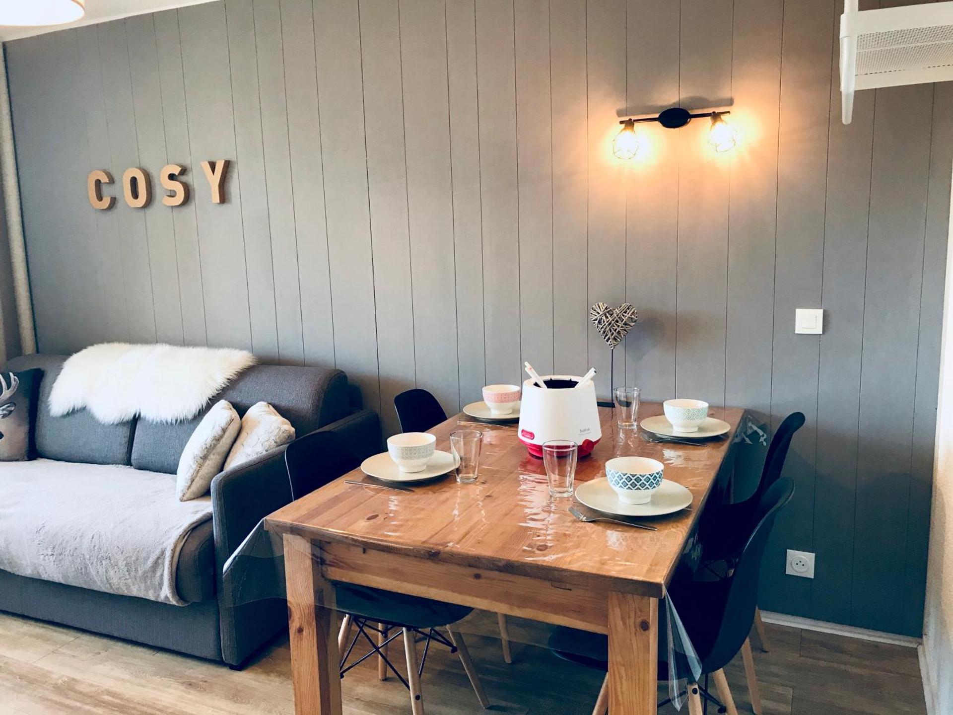 Charmant studio cabine COSY à 100 m des pistes