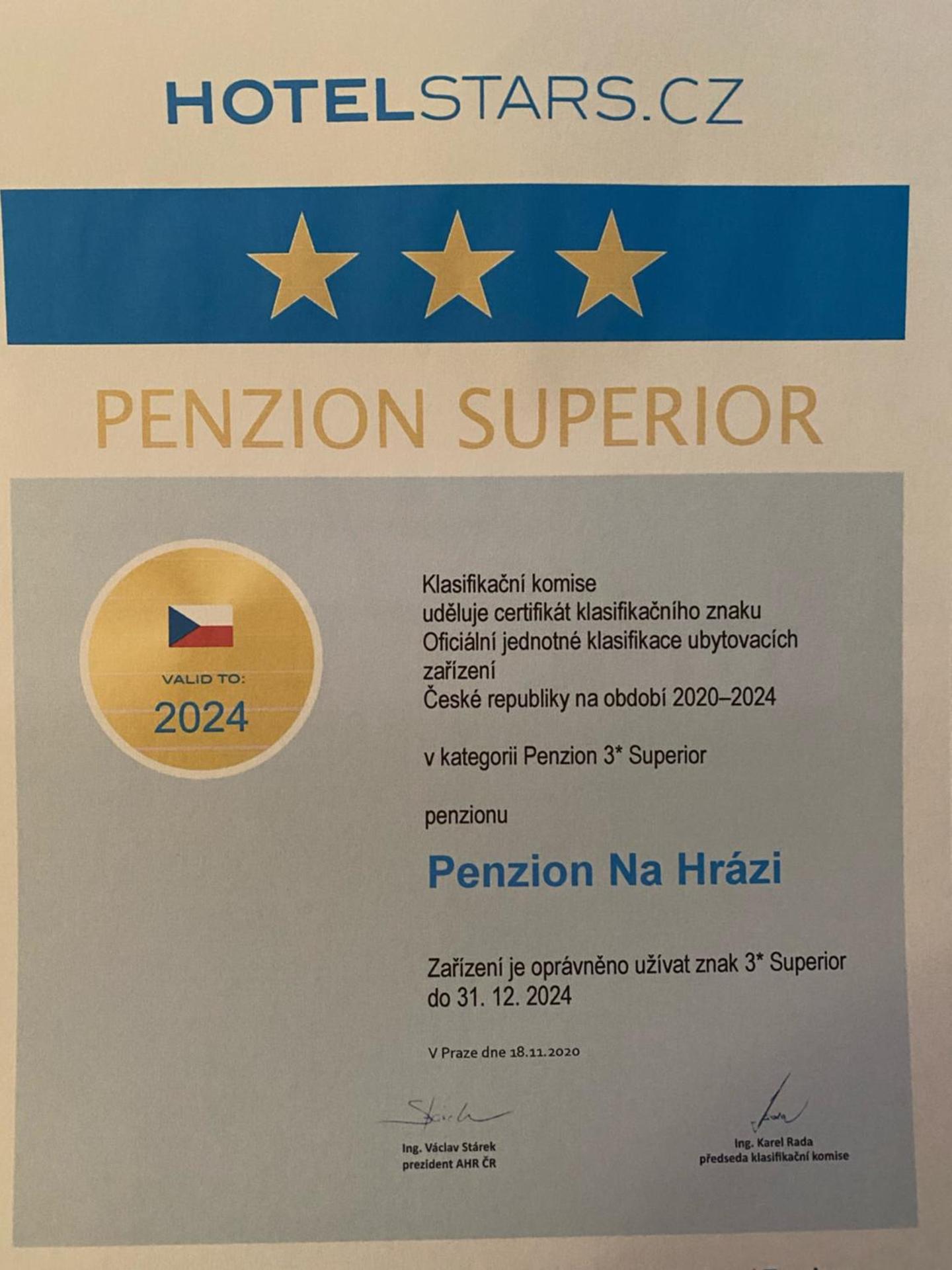 Penzion Na Hrazi