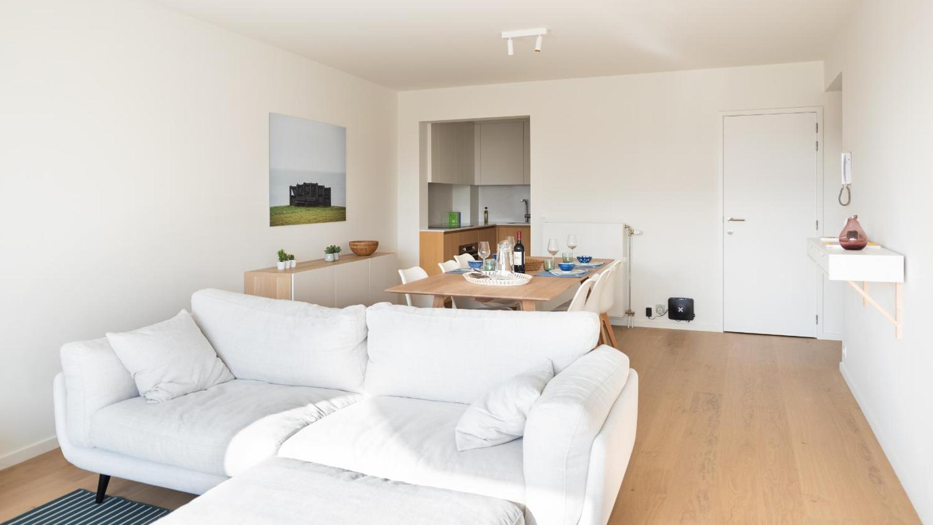 Modern & spacious apartment near beach in Knokke