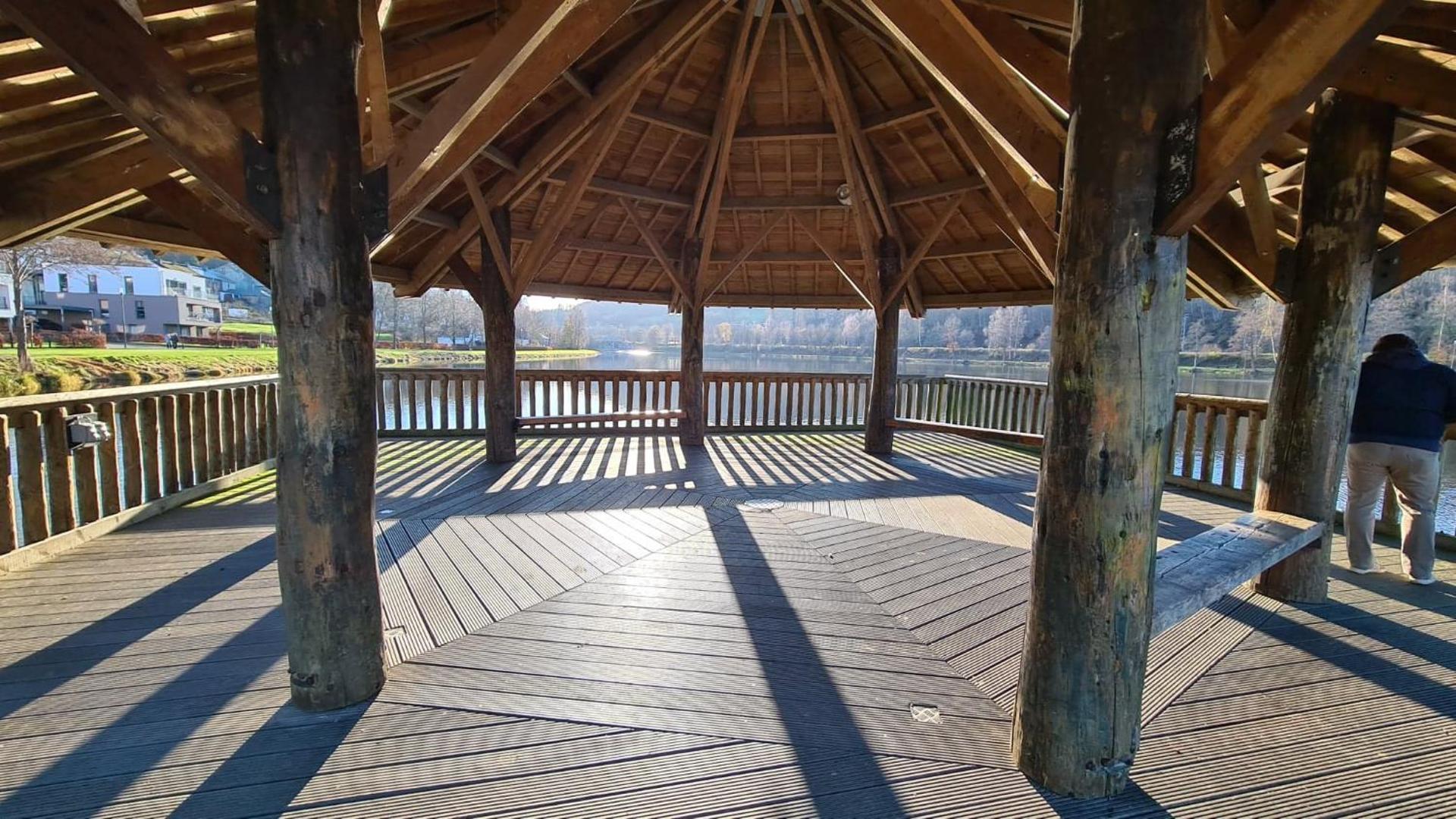 Le Salmoyard, studio au bord du lac à Vielsalm