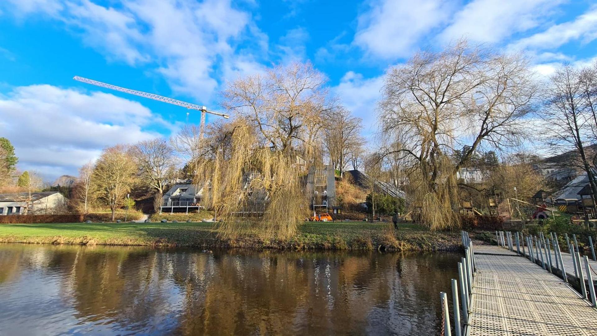 Le Salmoyard, studio au bord du lac à Vielsalm