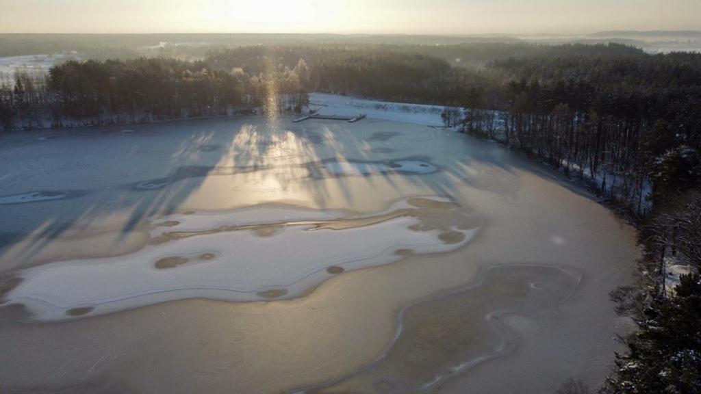 Agro Breza - dom z kominkiem 20 metrow od jeziora- sauna ogrodowa