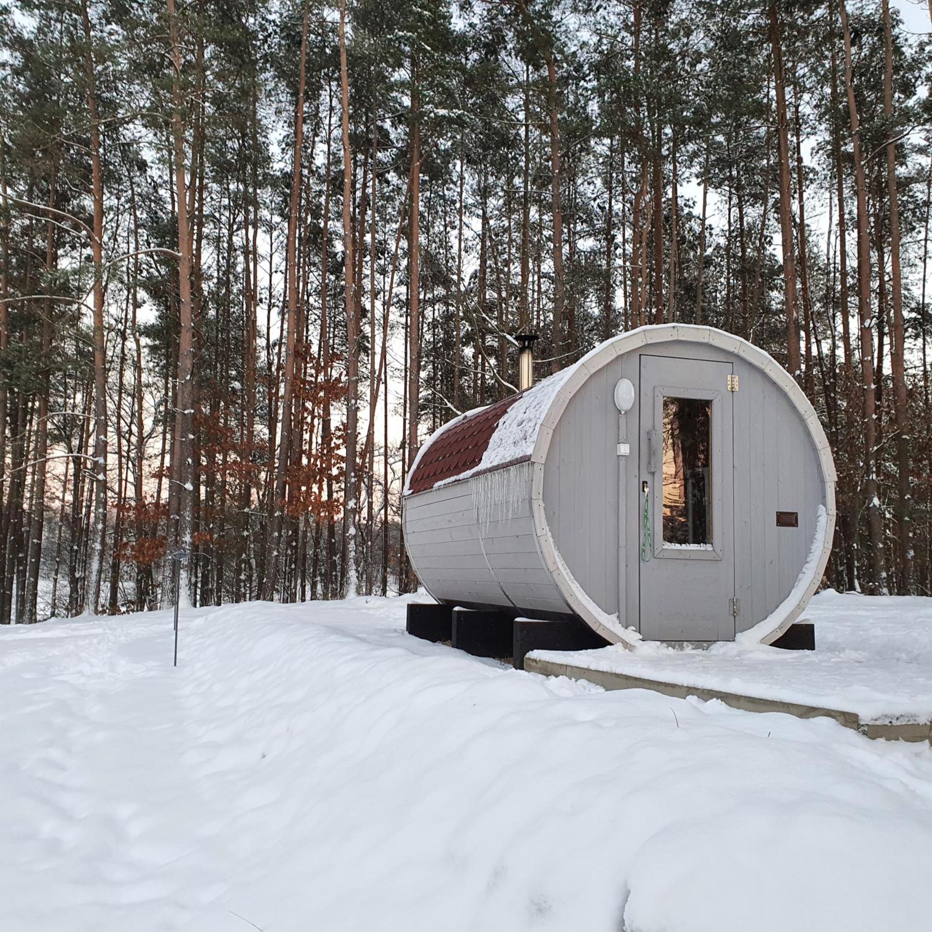 Agro Breza - dom z kominkiem 20 metrow od jeziora- sauna ogrodowa