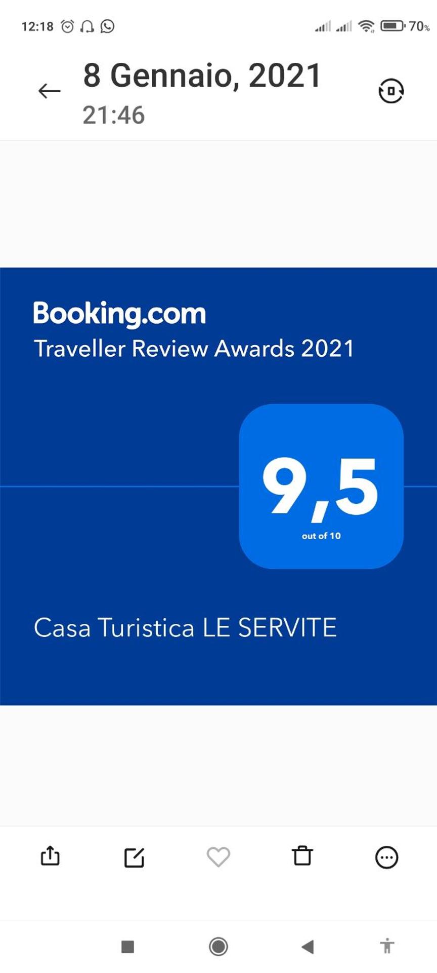 Casa Turistica LE SERVITE