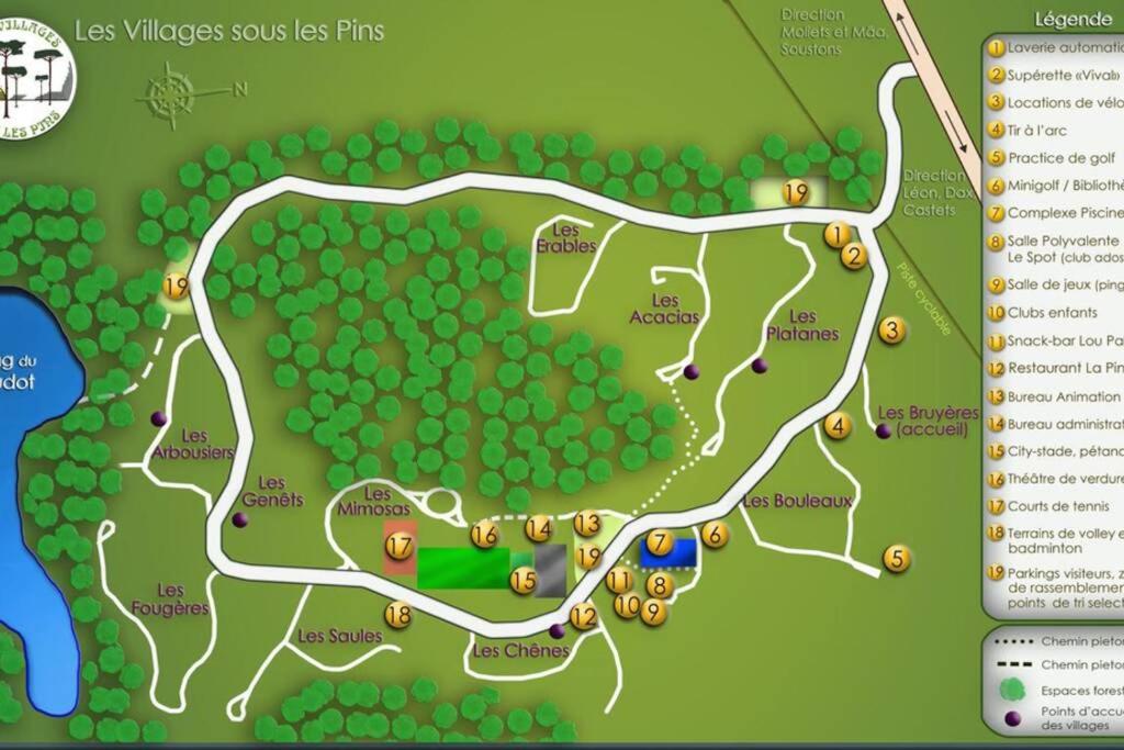 LE COTTAGE VUE LAC-2 vélos-Village Vacances Nature de 70ha! avec piscines et animations