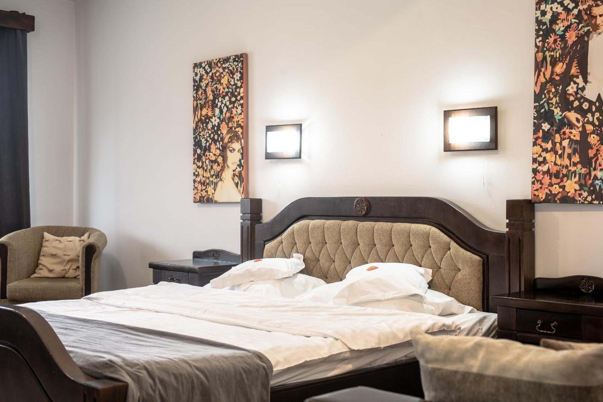 Double Room with Balcony, Castle View and Extra Sofa Bed