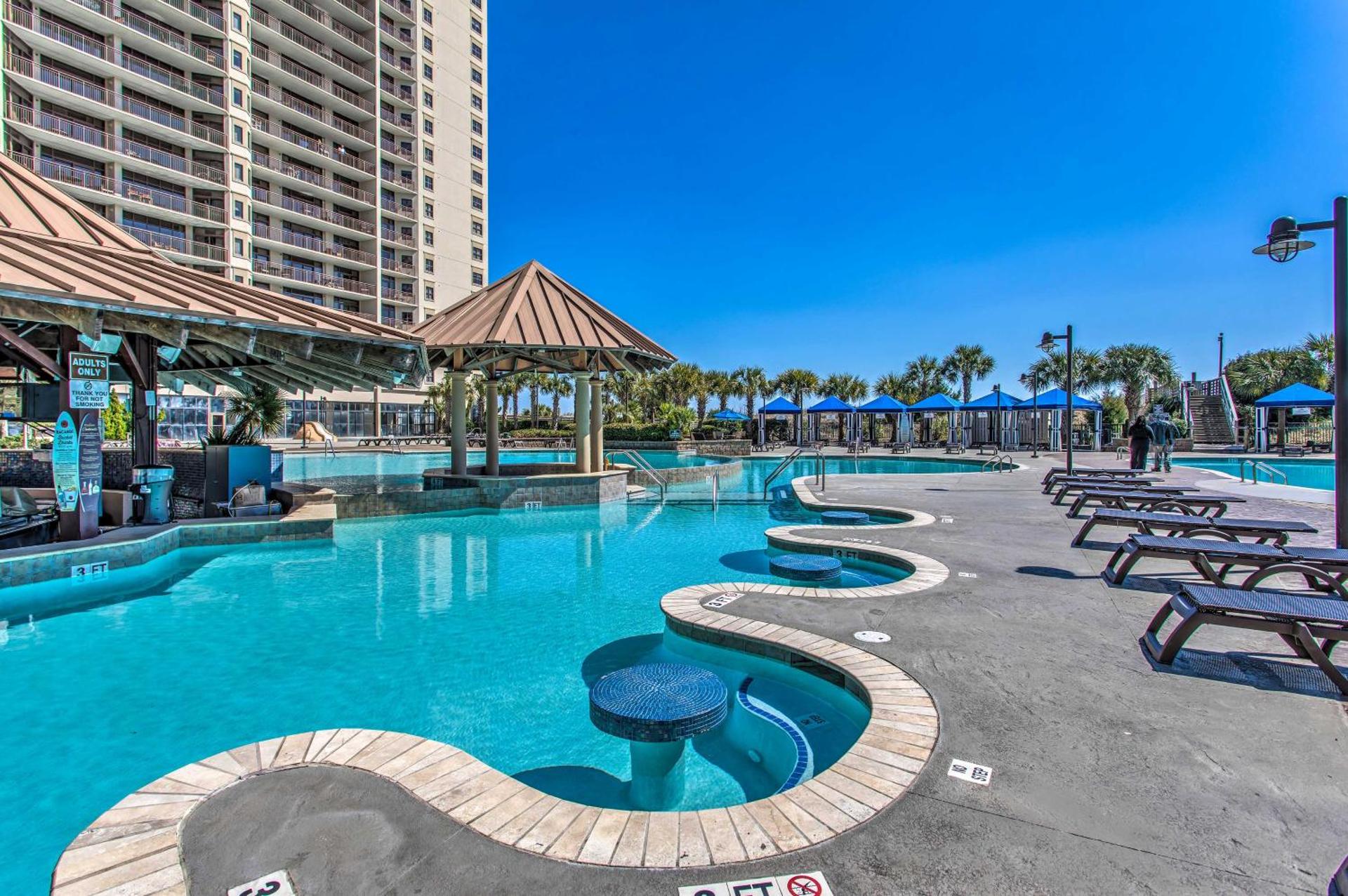 Resort Amenities Chic North Myrtle Beach Condo!