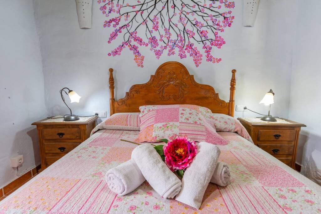 Casa Rosa, con encanto y piscina climatizada