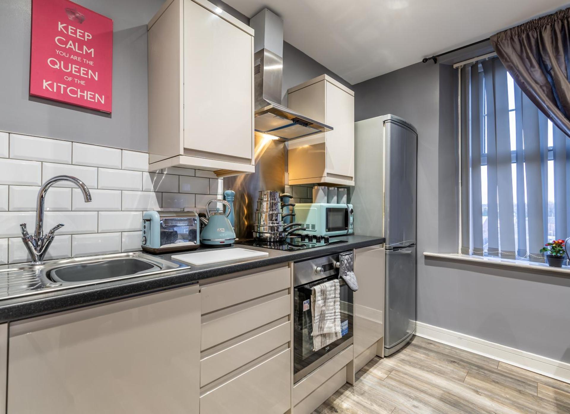 Darlington Town Centre Apartments free parking and Wi-Fi