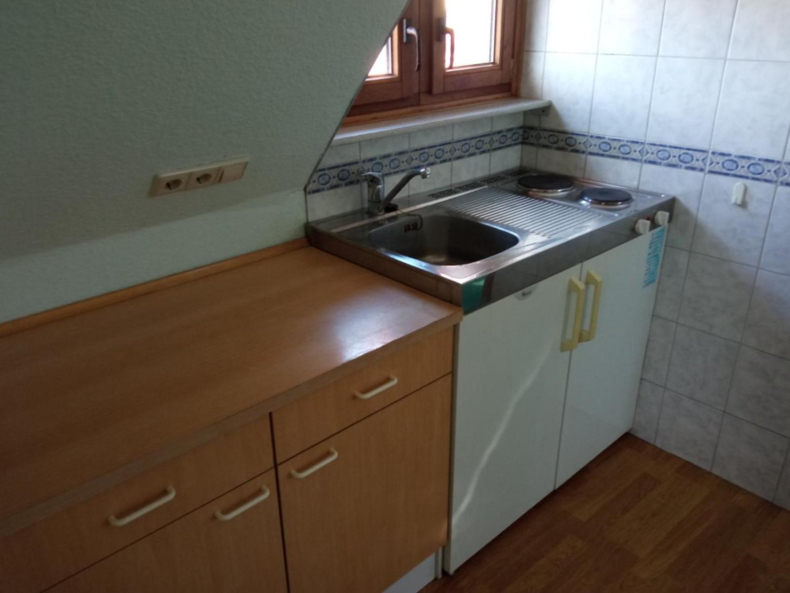Apartment mit Dusche