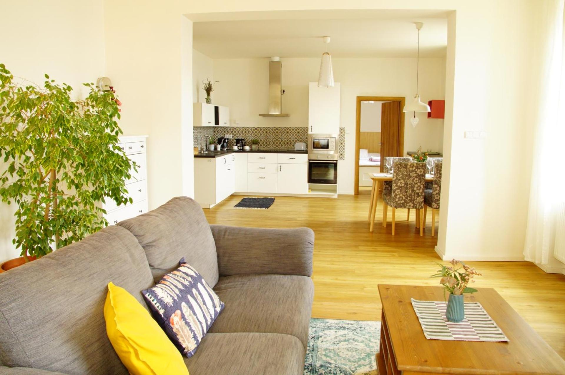 Apartmány u komína