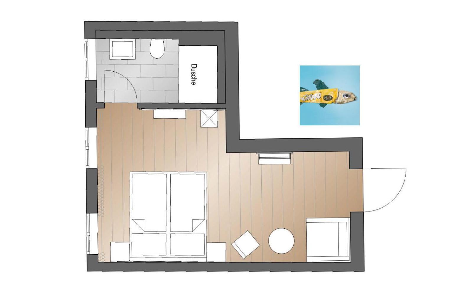 Photo of the whole room