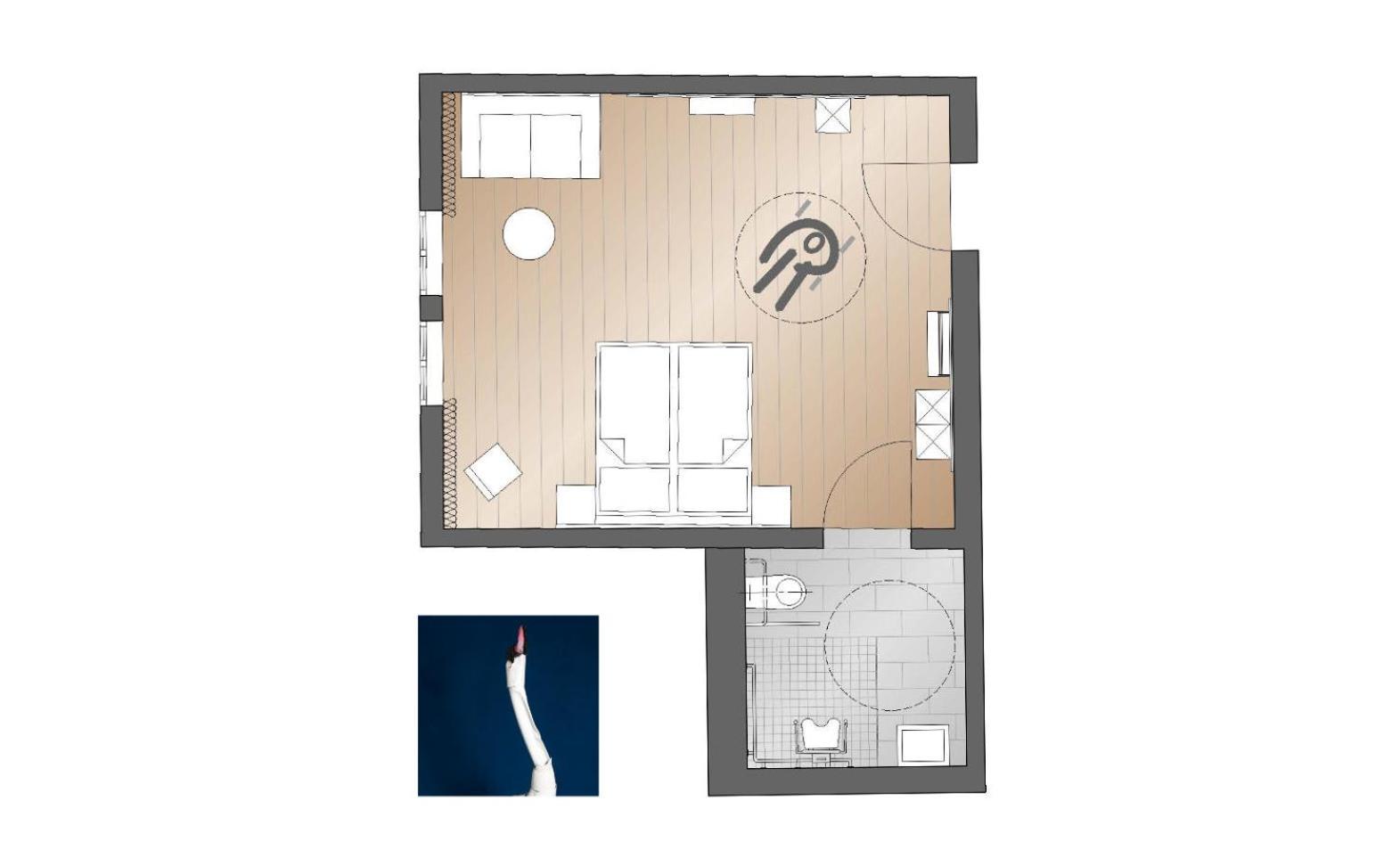 Photo of the whole room