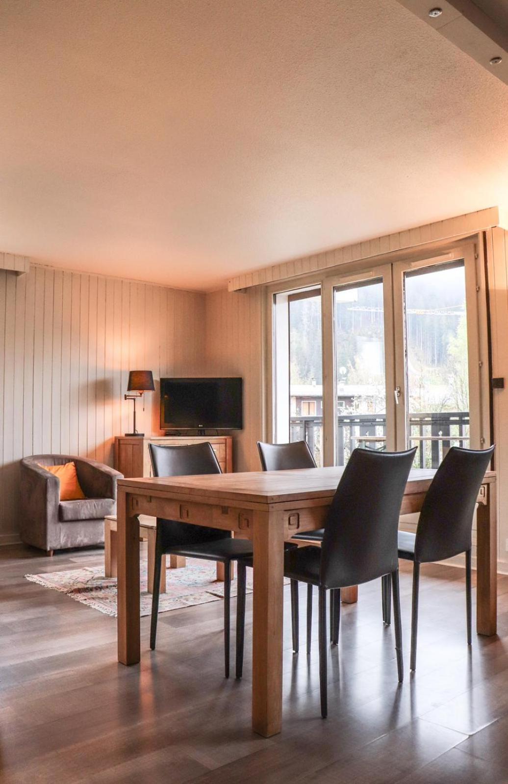 Appartement Lyret centre Chamonix, Vue d'exception