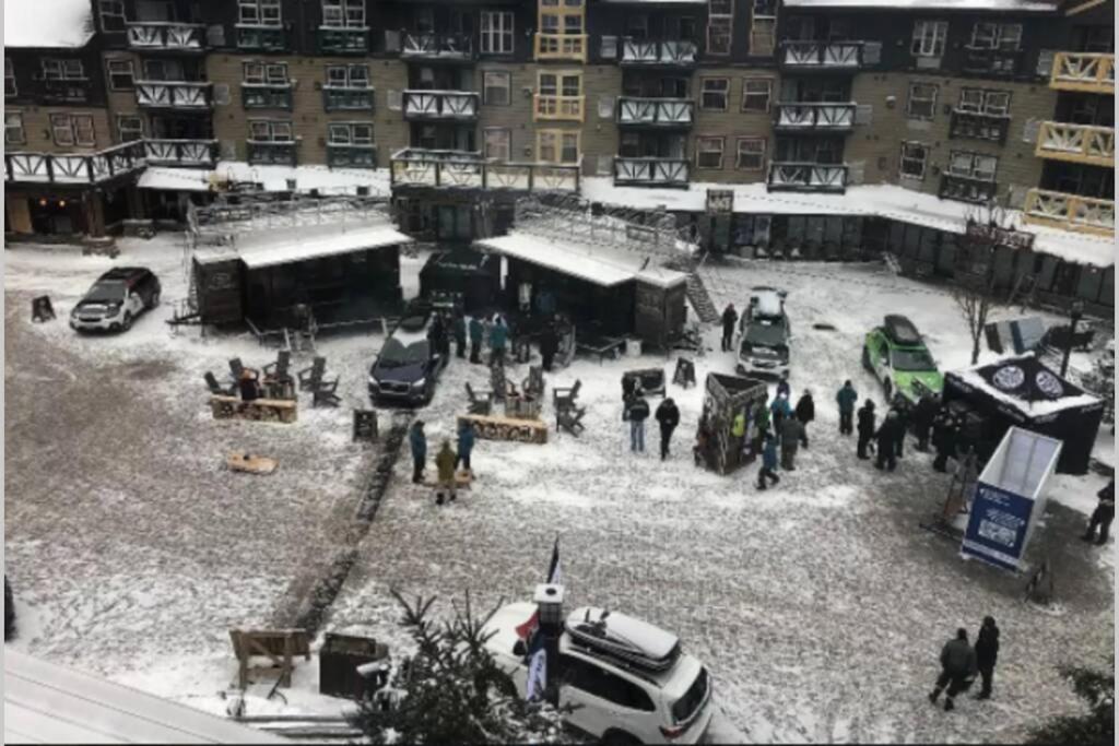'The Treehouse' at Snowshoe - Village & Slope View