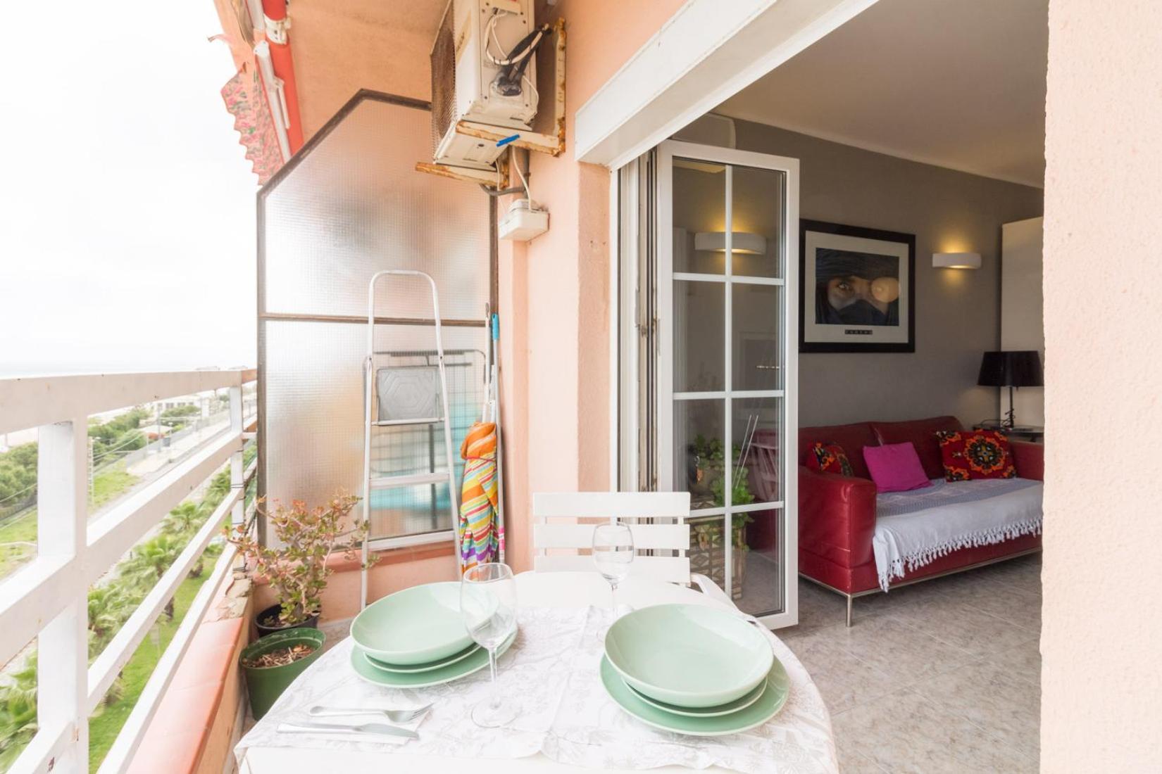 Apartment in front of the Beach