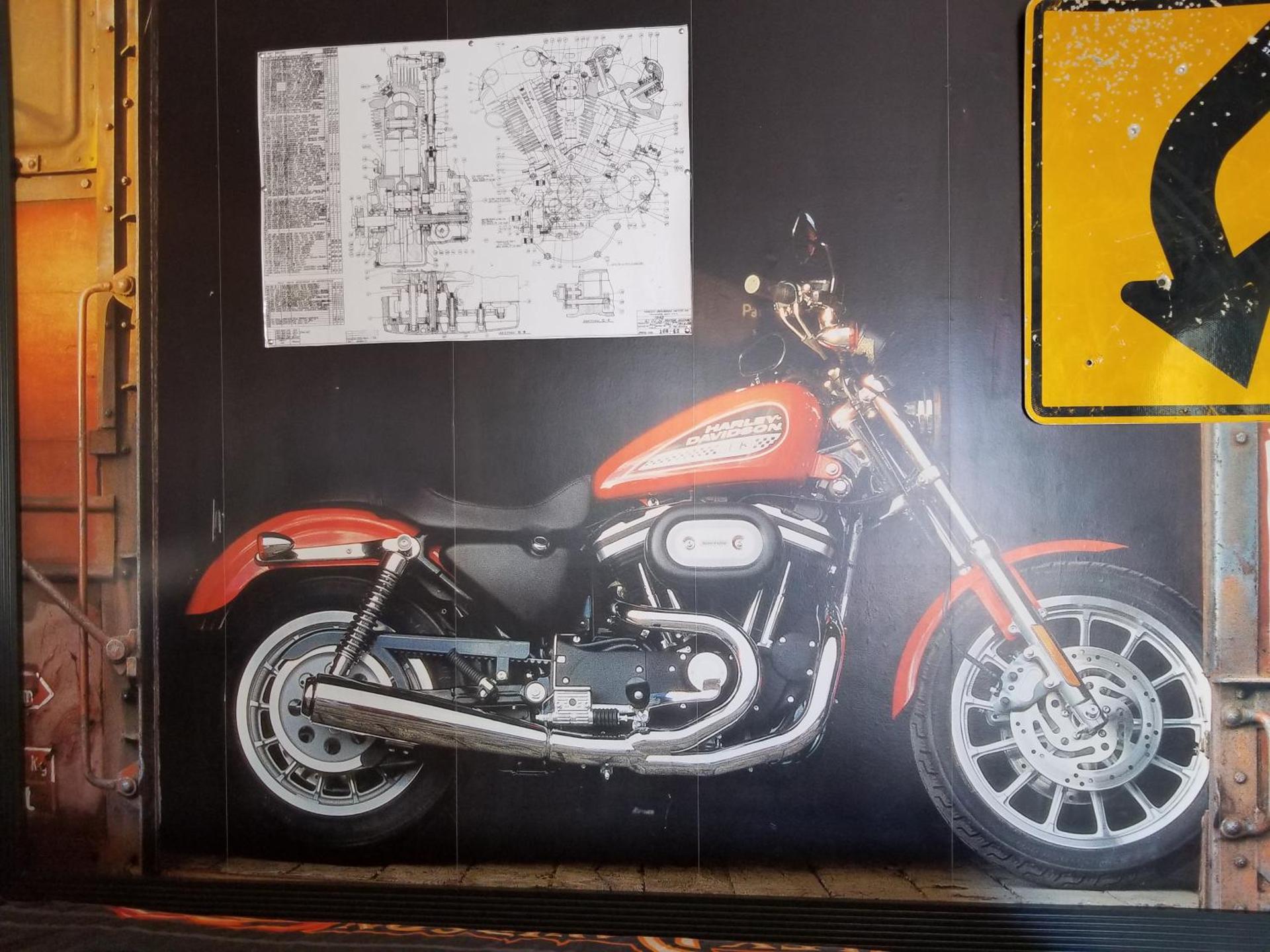 Galaxy of Harley Bikers Between Bryce and Zion