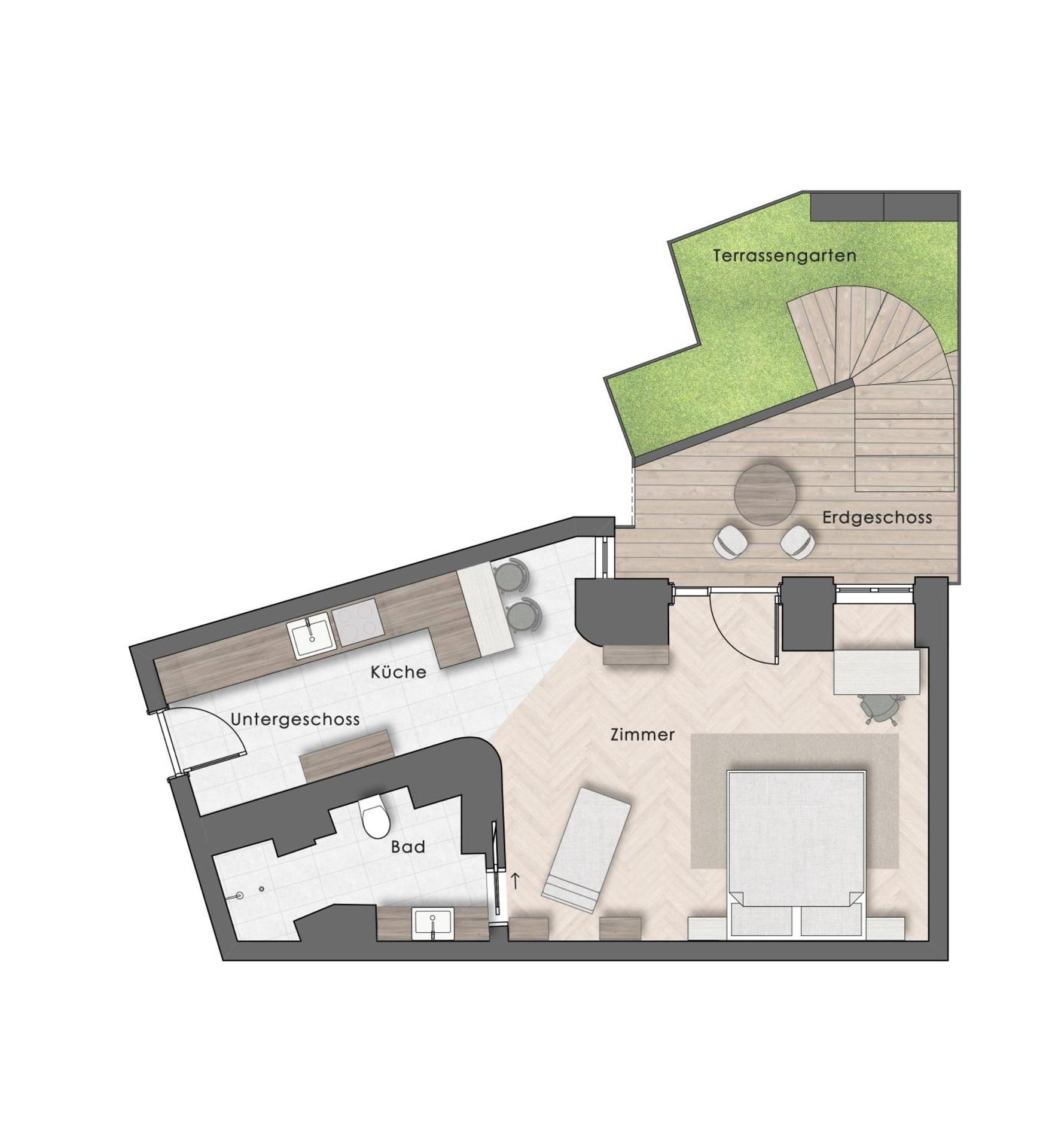 Apartment with Terrace