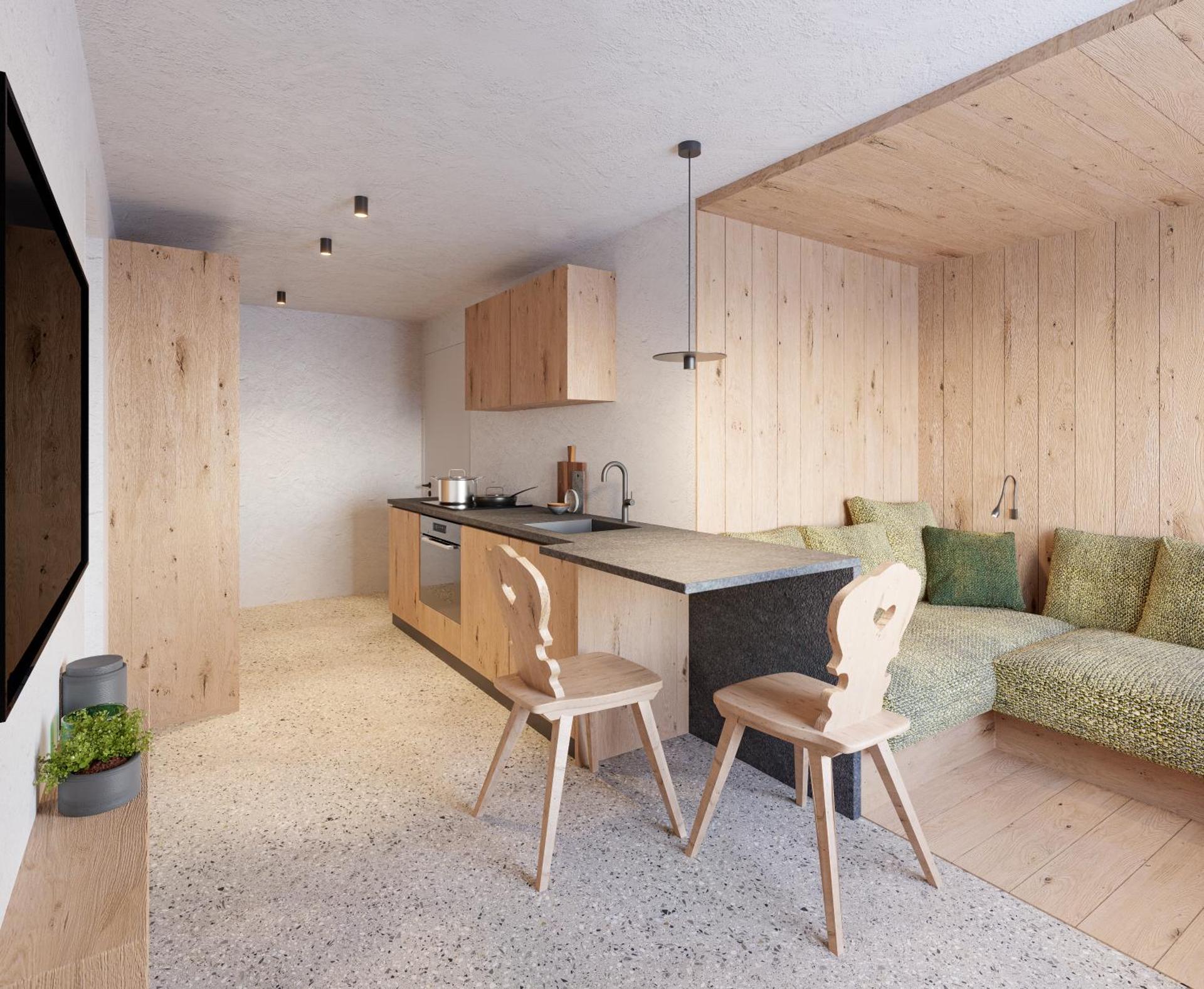 Kitchen or kitchenette