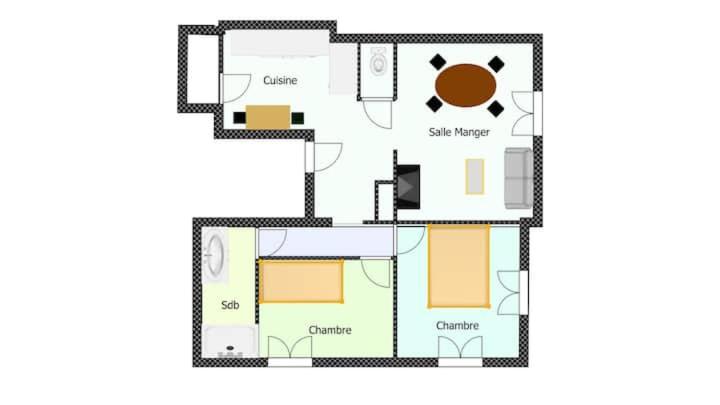 Appartement simple sur Argenteuil, proche Paris