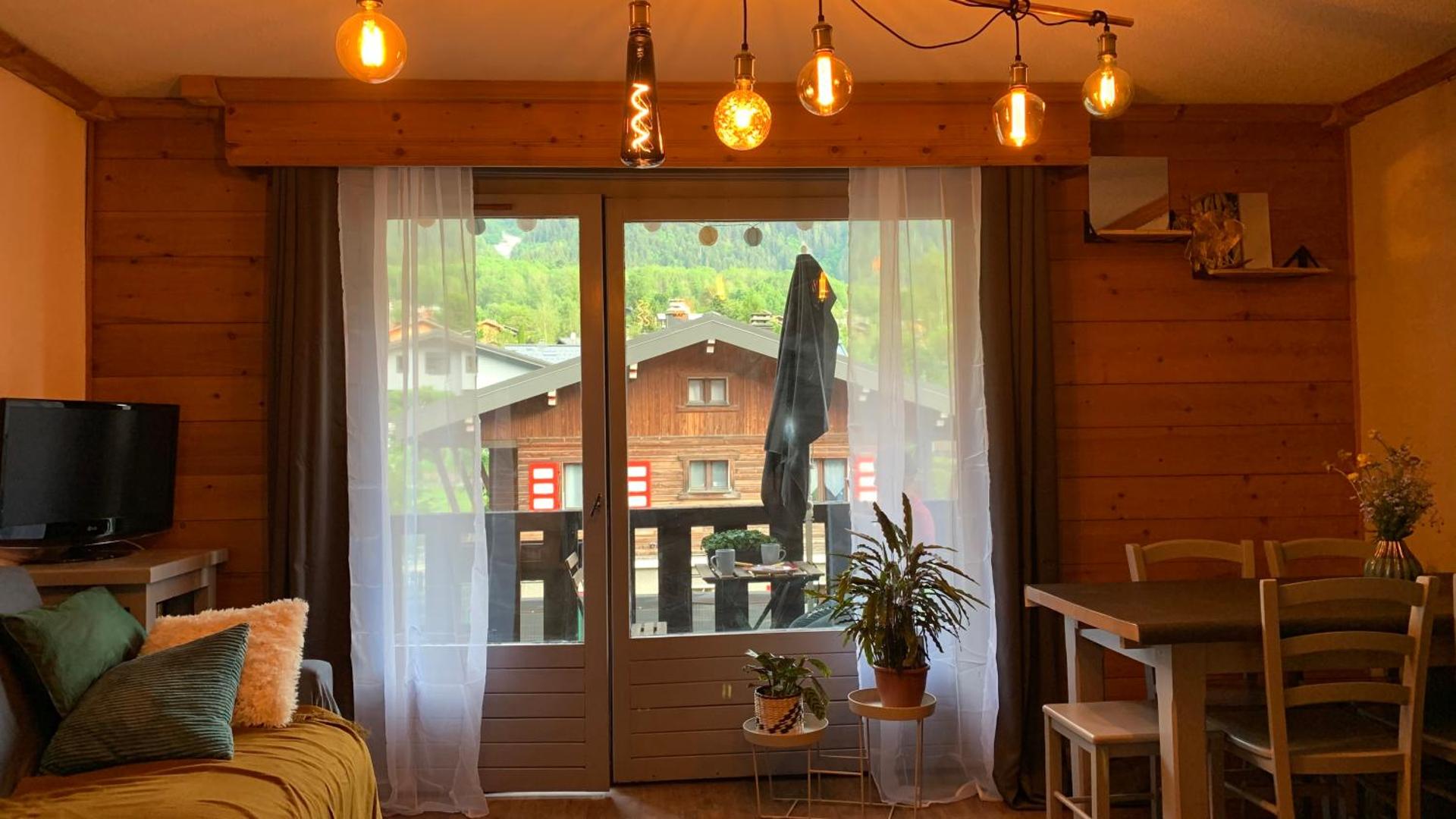 Appartement vue Montblanc 5mn piste1