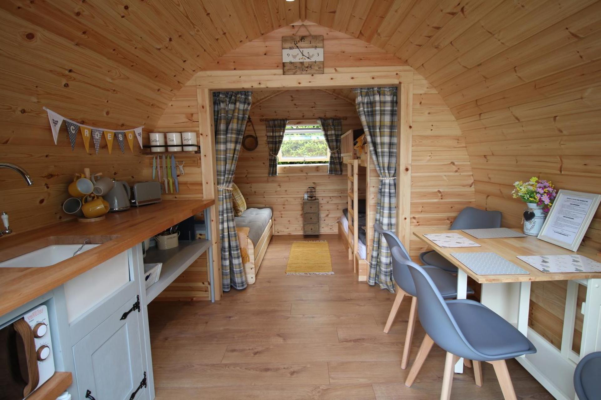 Torrent Walk Glamping Huts in the Heart of Snowdonia