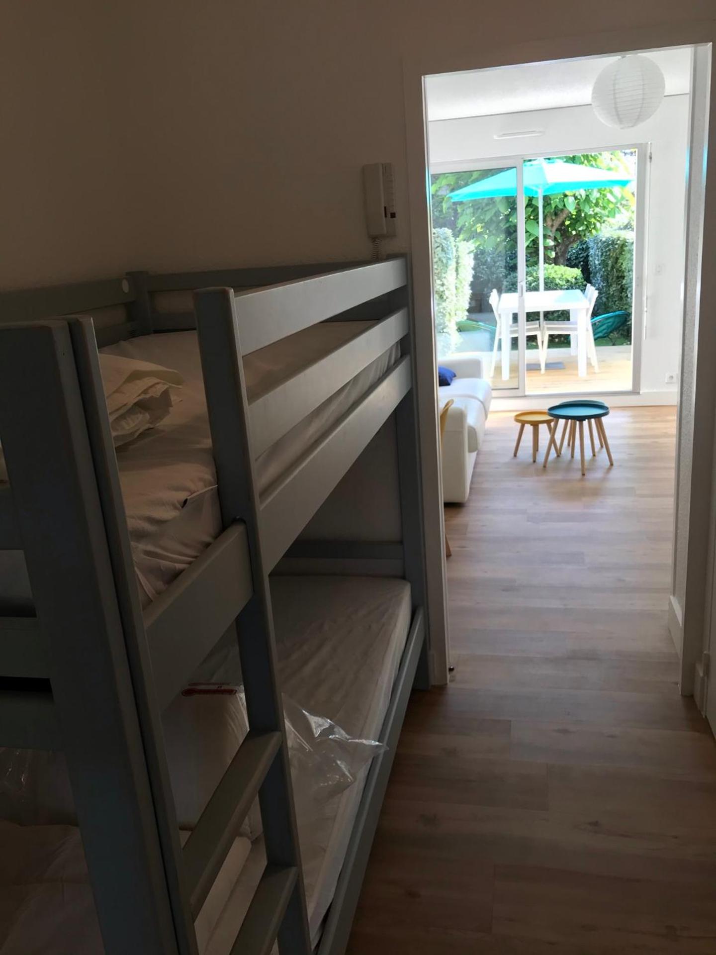 Studio Les Pétrels avec terrasse et jardinet à 2 pas de la plage