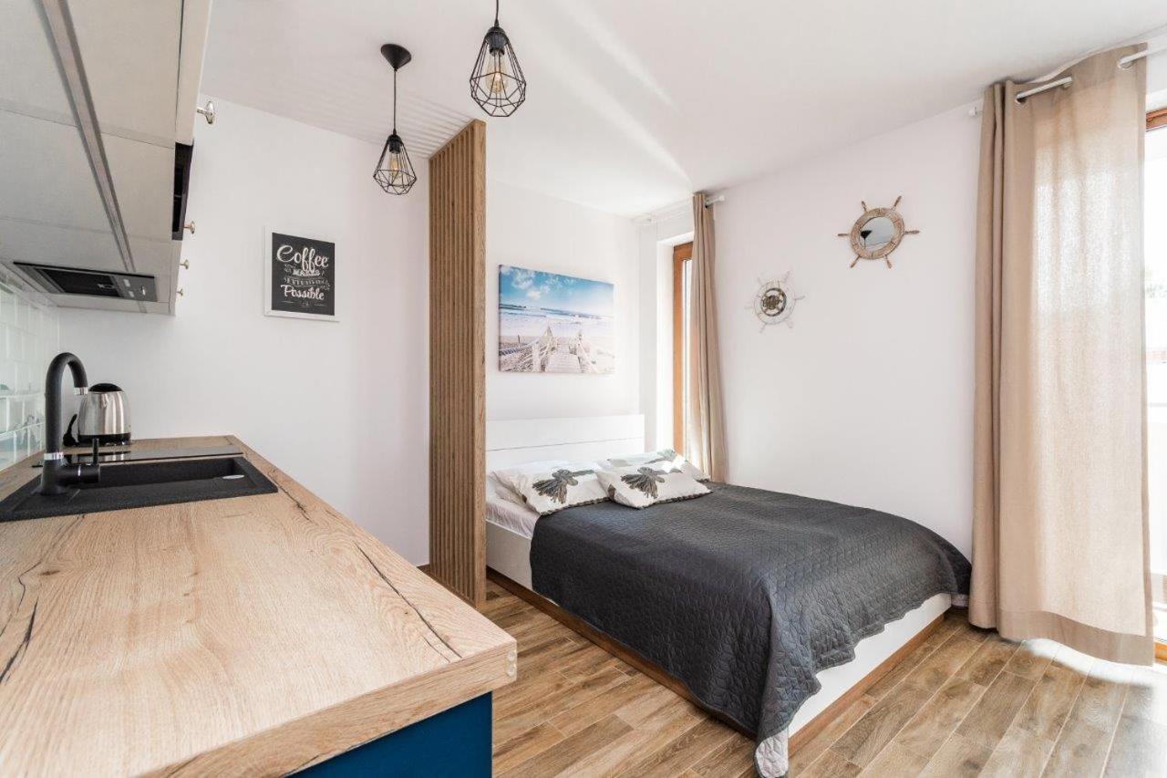 APARTAMENTY MIERZEJA - STEGNA PARK STUDIO, 500 m od plaży, bezpłatny meleks