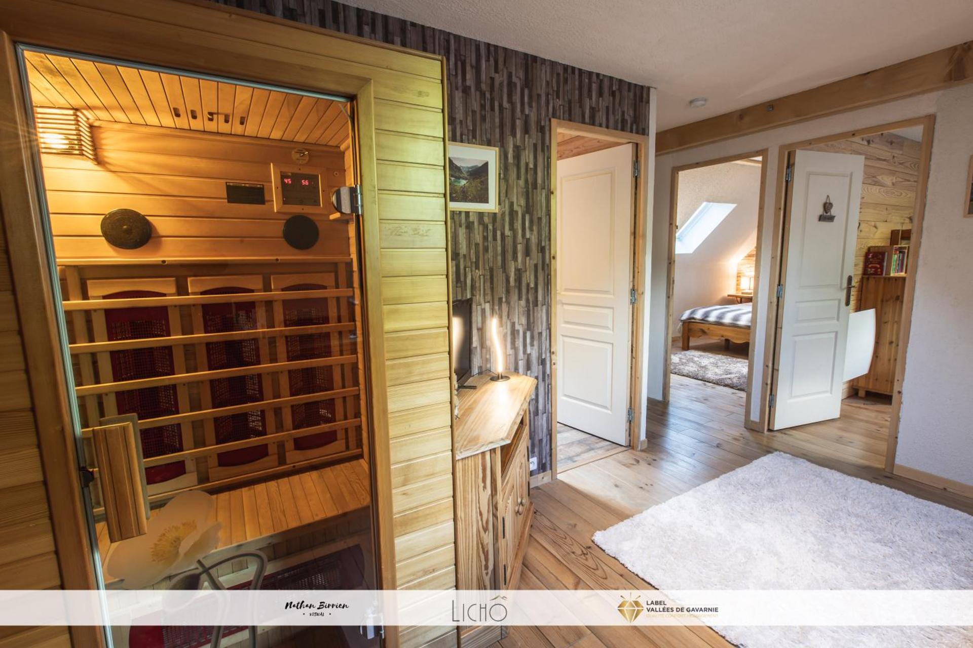 Chalet Le Bordarriben sauna & spa