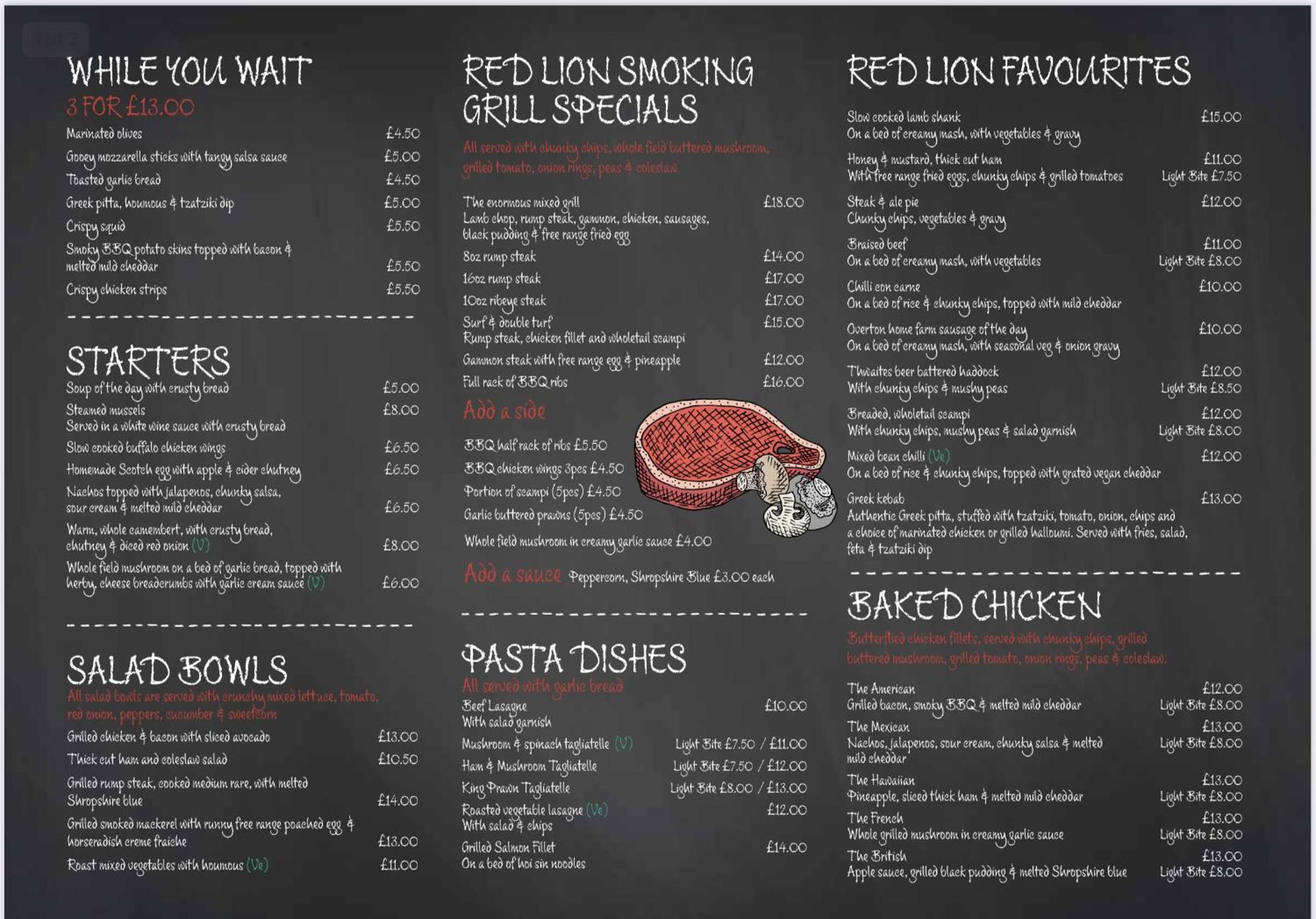 Restaurant/places to eat