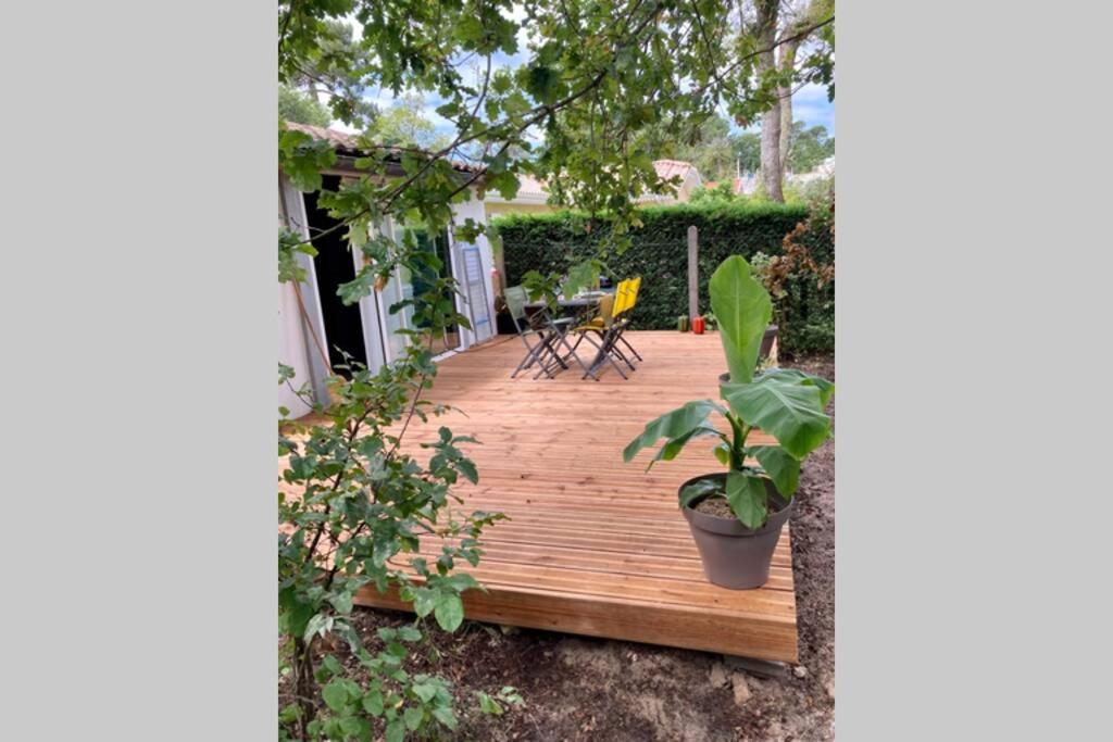 Charmant chalet avec une grande terrasse au Pyla