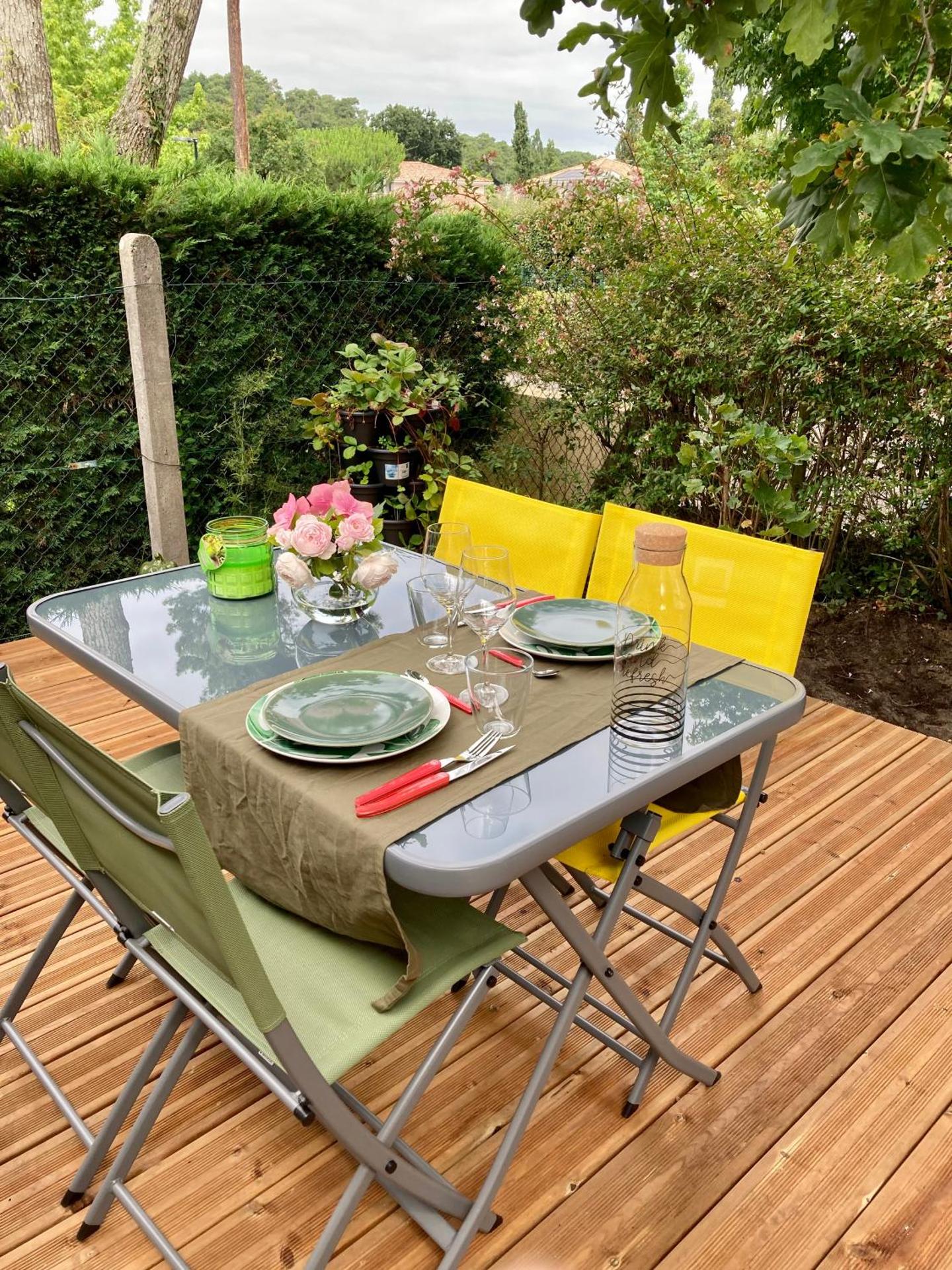 Charmant chalet avec une grande terrasse au Pyla