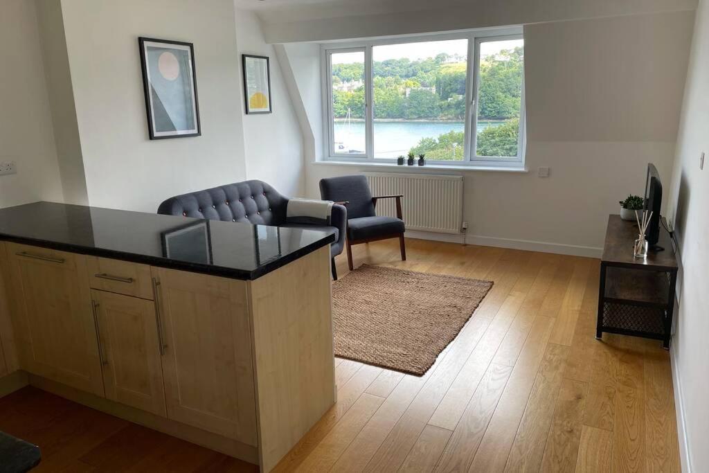 Apartment with stunning views of Menai Strait.