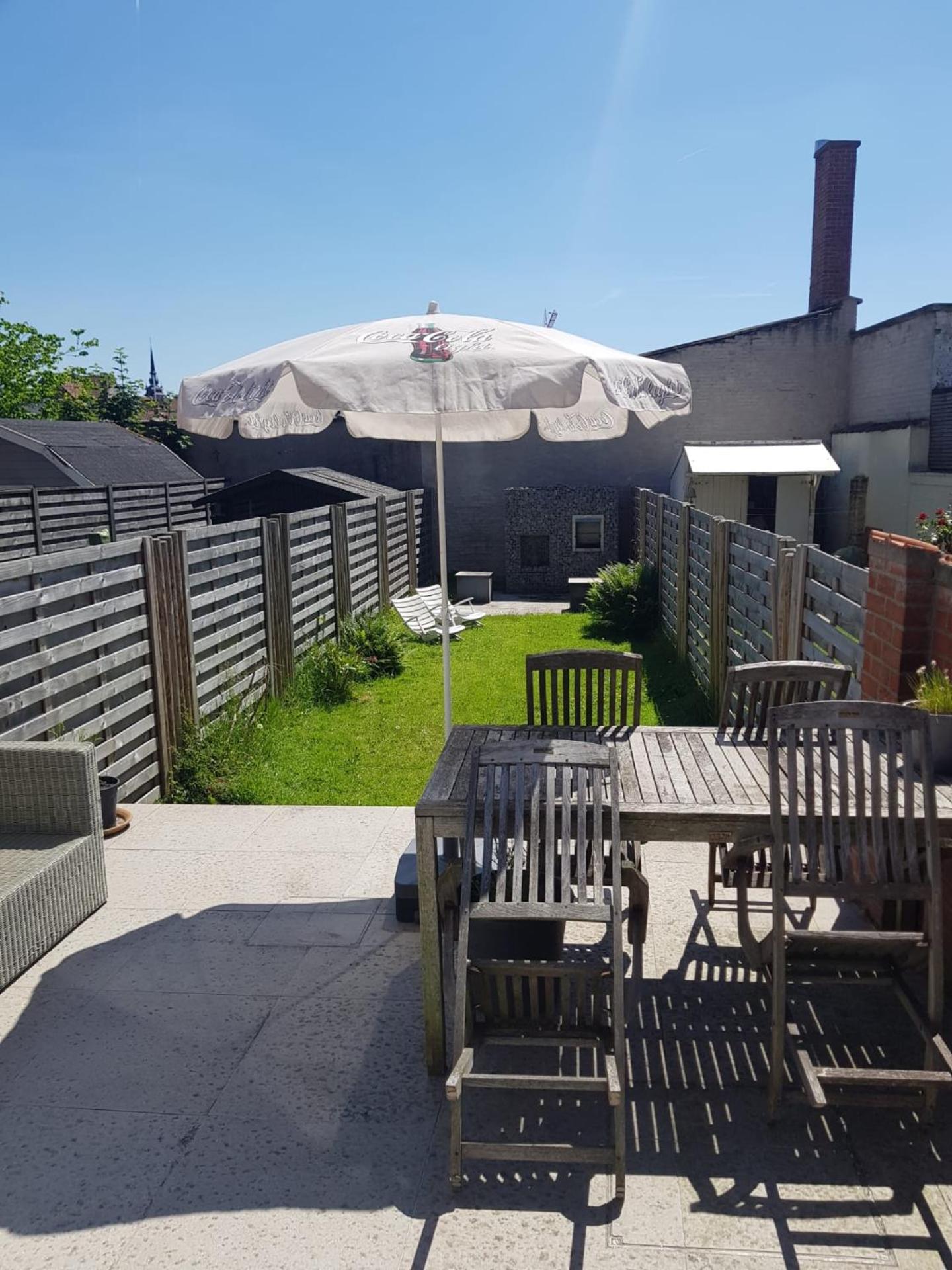 Home Bruges Cosy Comfort Modern Couple Privacy walking distance City center Kitchen Terrace Garden