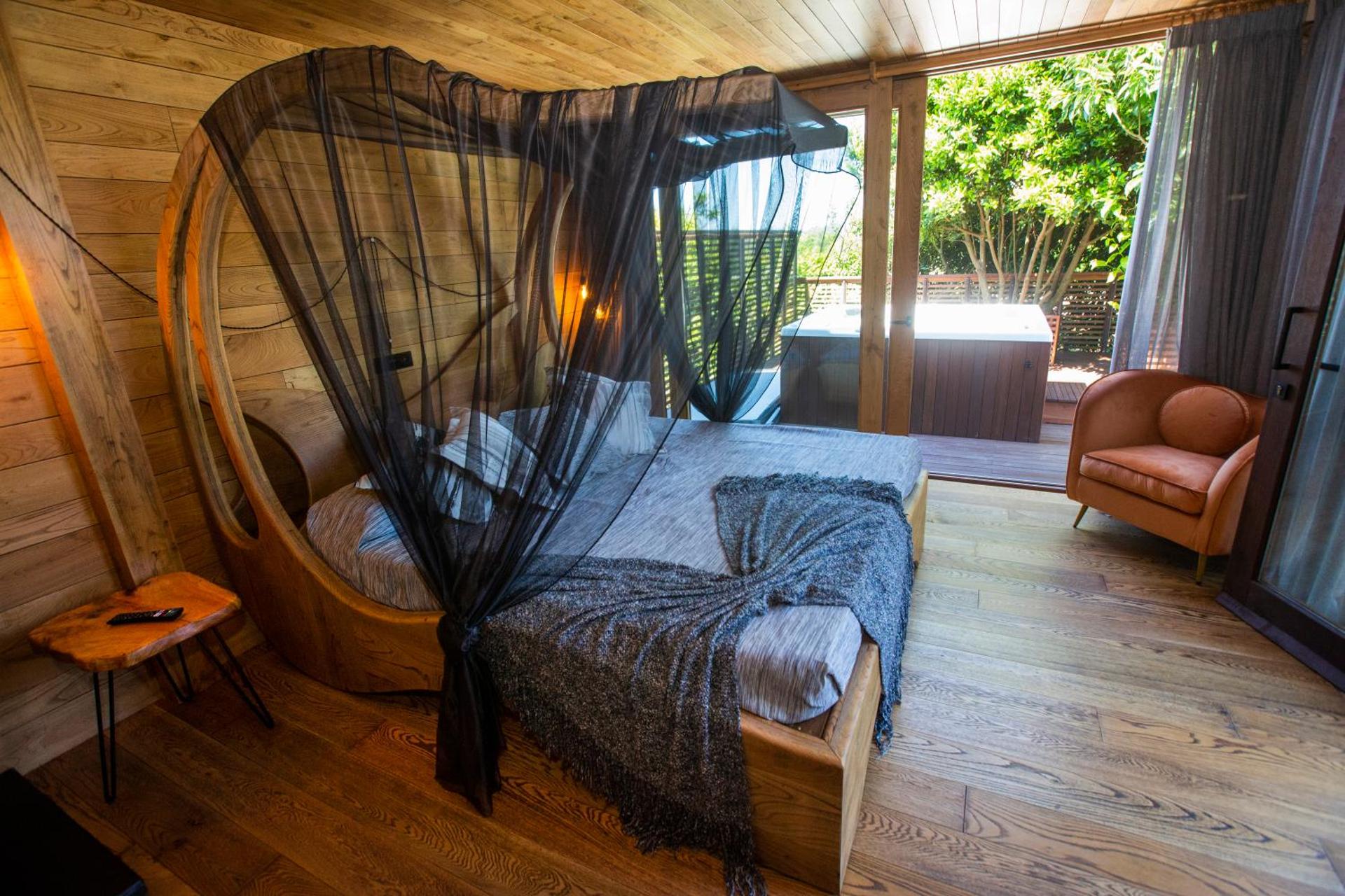 cabañas en el árbol costa da morte