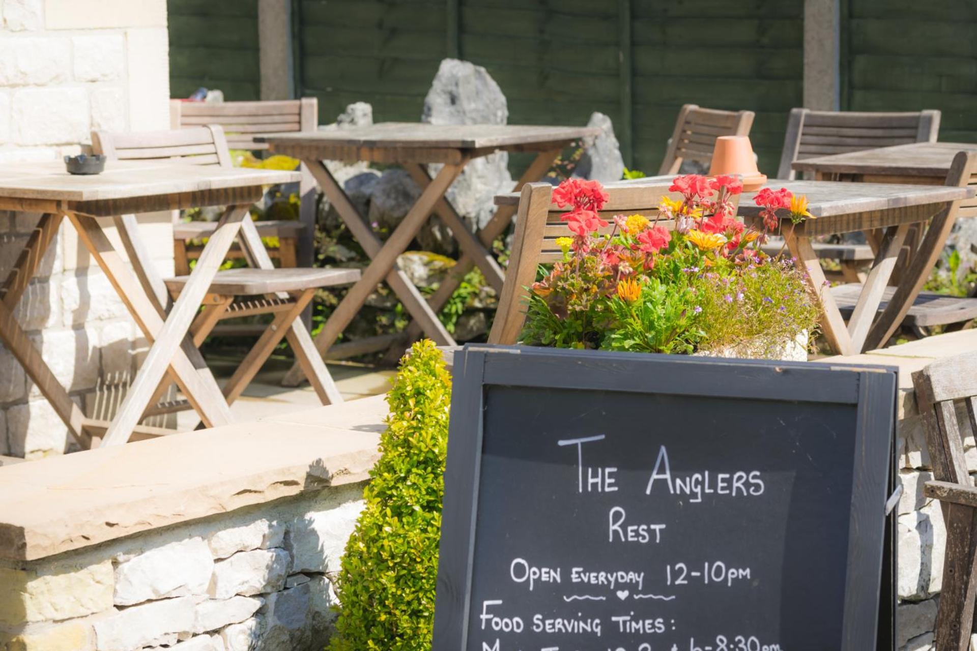 Anglers rest