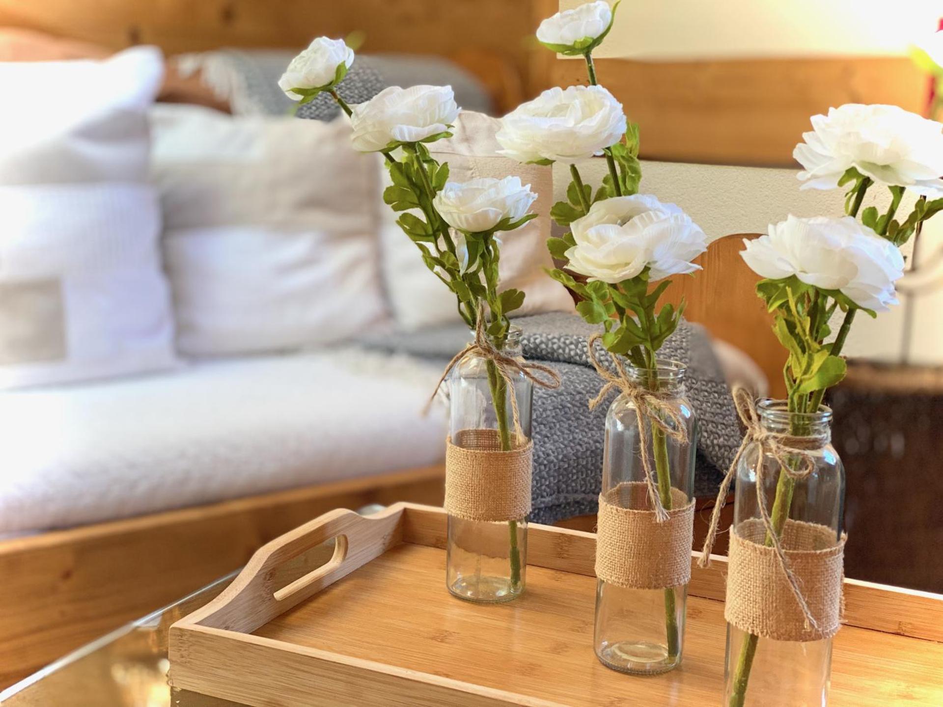 Appt 3CH, au pied des pistes à la déco soignée