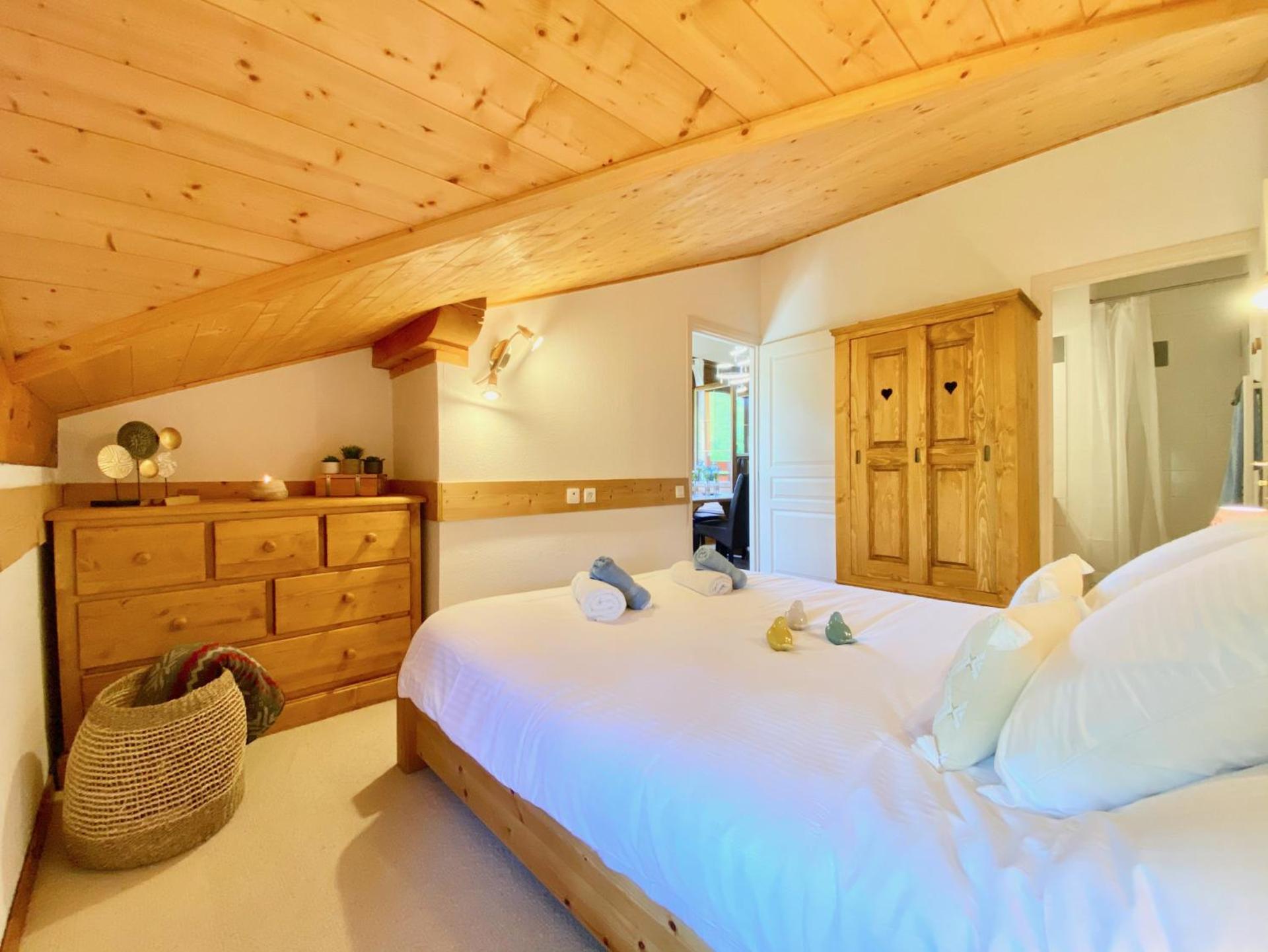 Appt 3CH, au pied des pistes à la déco soignée