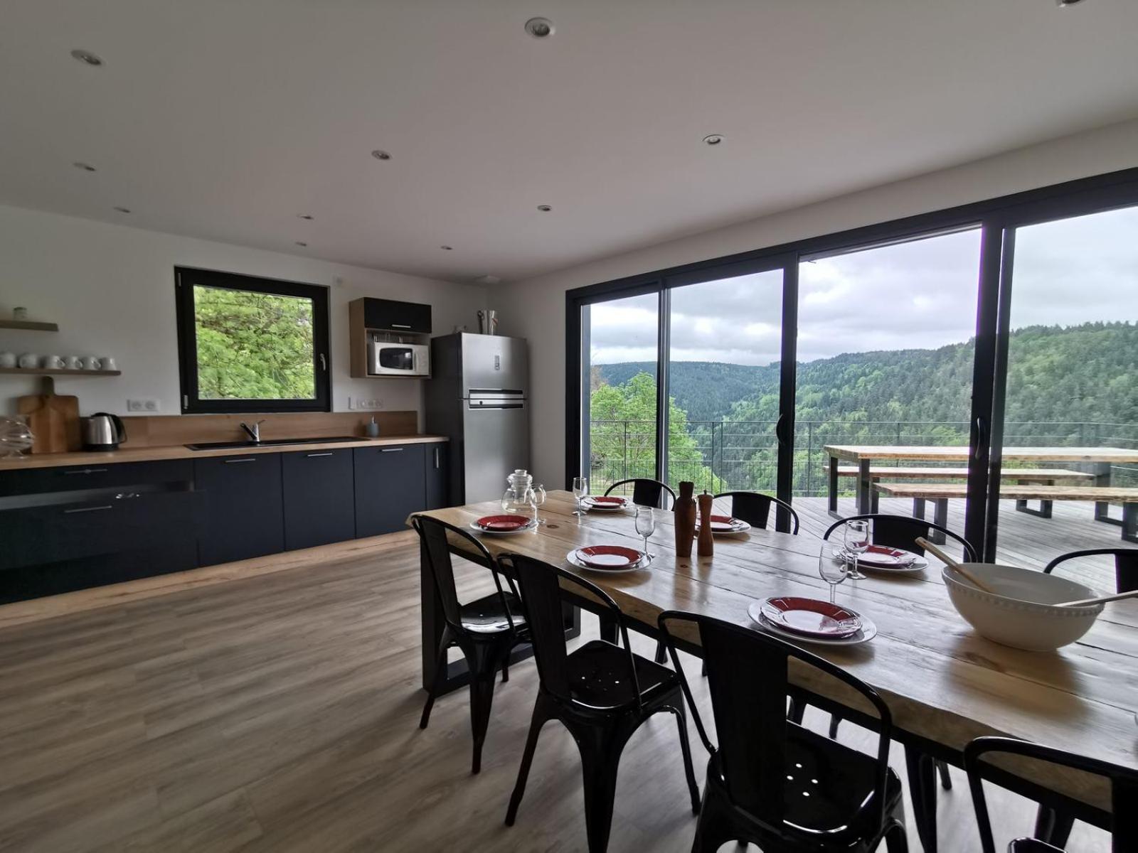 Maison d'architecte en pleine nature