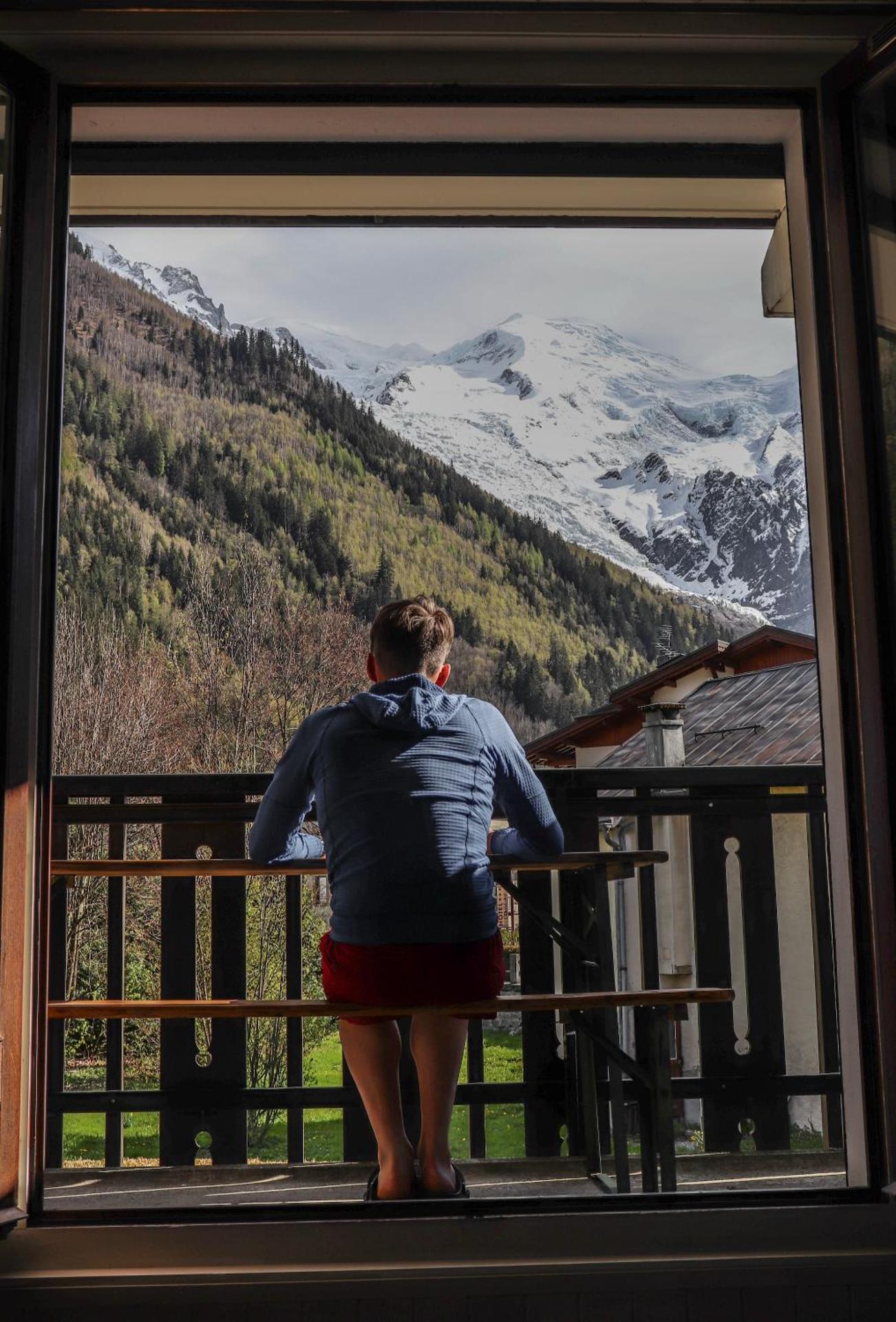 Appartement Lyret centre Chamonix, Vue d'exception