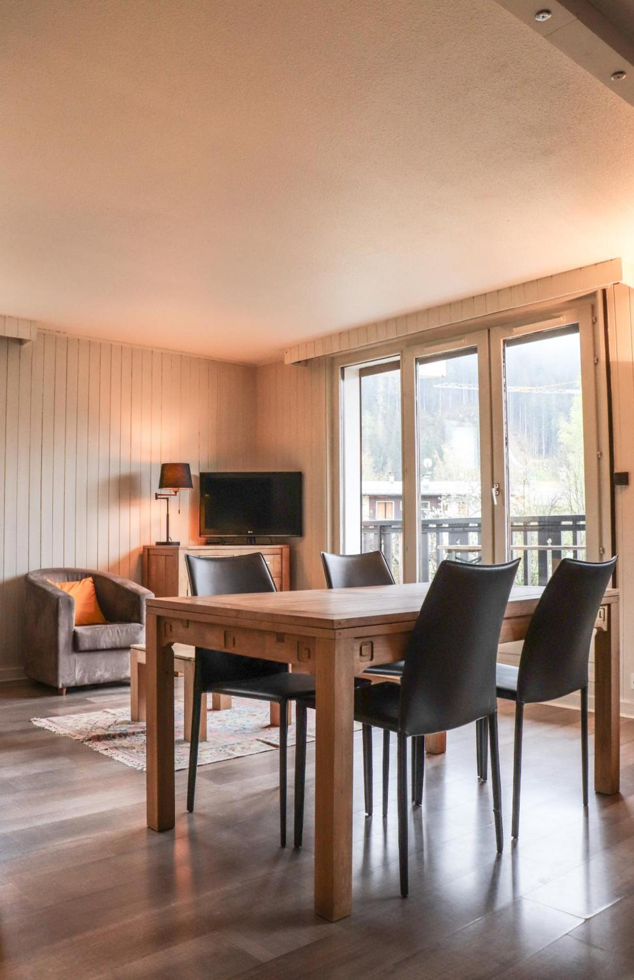 Appartement Lyret centre Chamonix, Vue d'exception