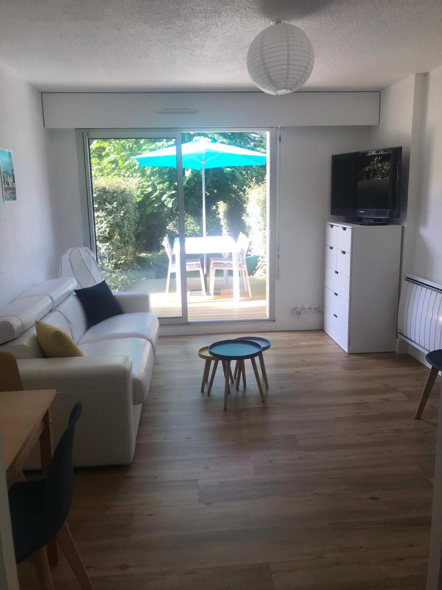 Studio Les Pétrels avec terrasse et jardinet à 2 pas de la plage