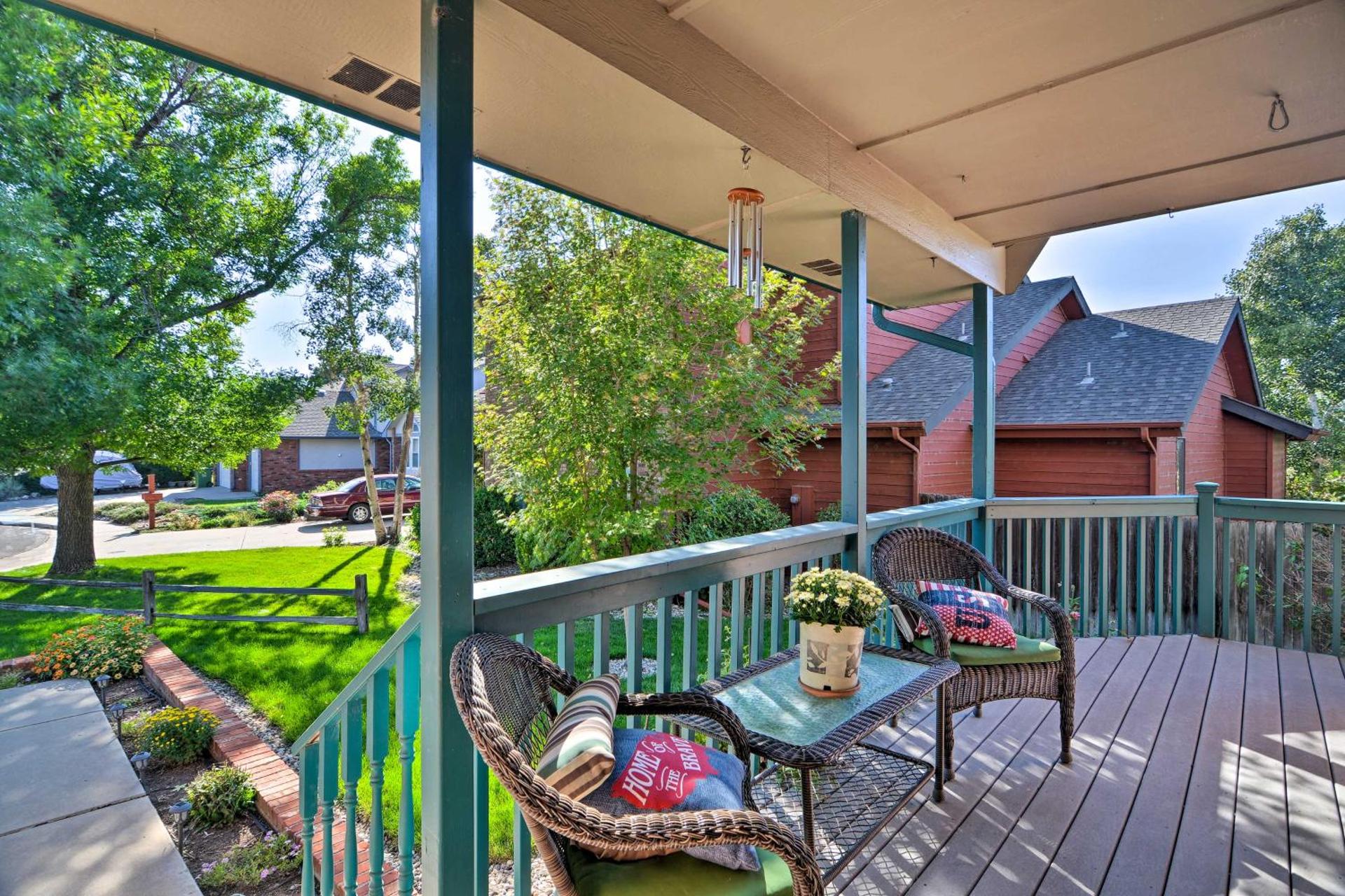 Loveland Guest House with Balcony by Boyd Lake