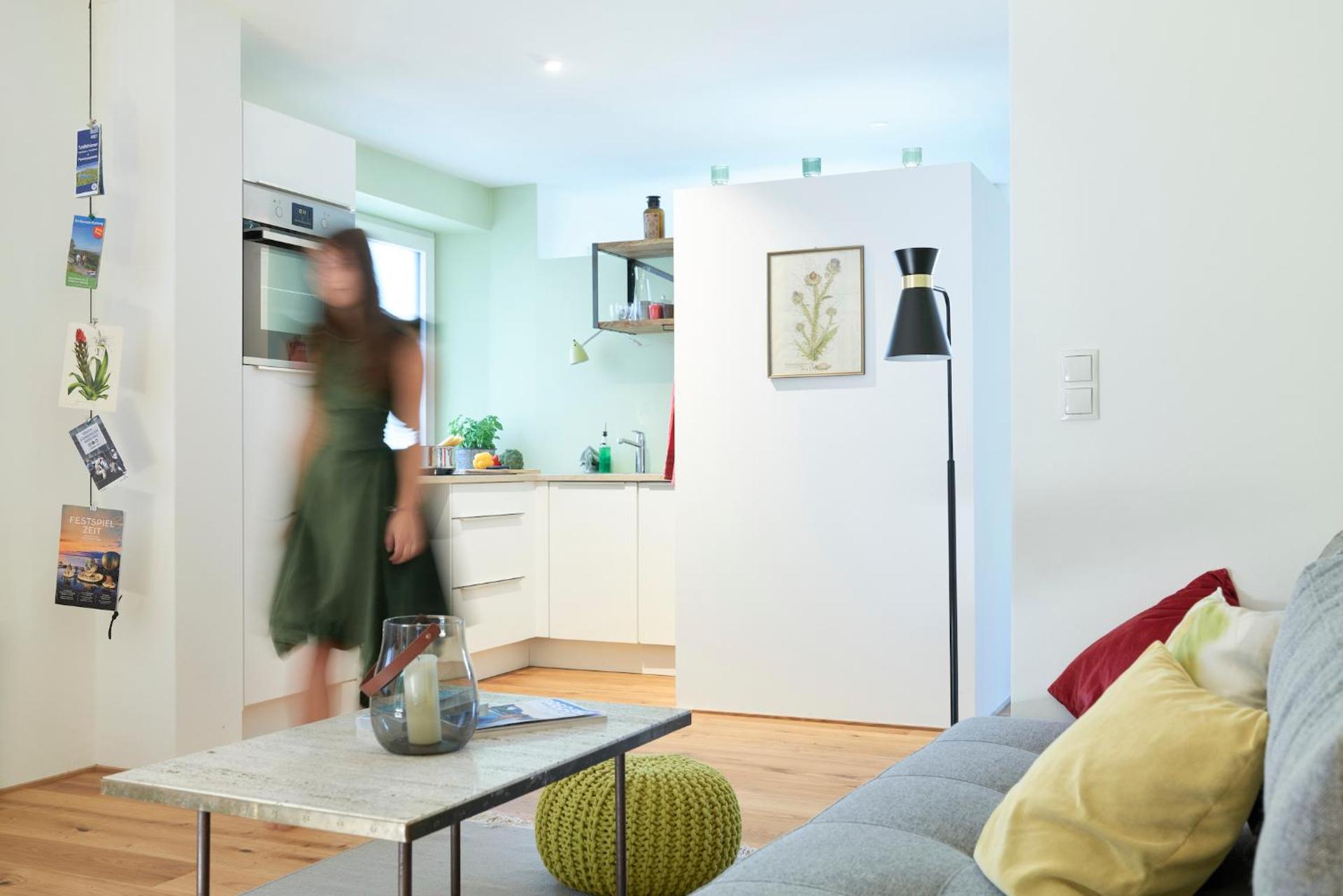 Rotes Haus Bregenz Garten Wohnung