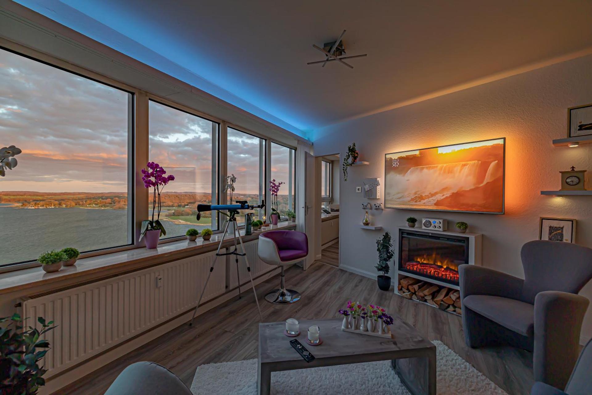 Traumblick! Mitten im Wasser u. doch ganz oben:)