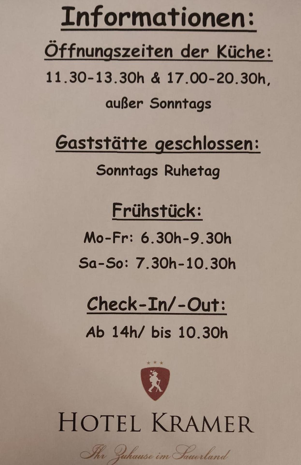 Restaurant/places to eat