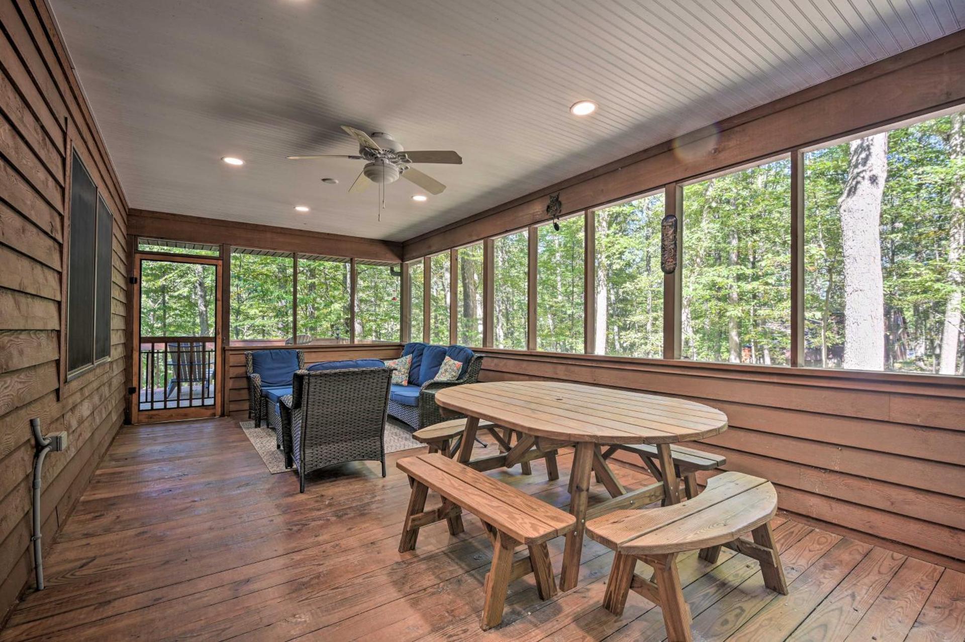 Cacapon River Cabin with Private River Access!