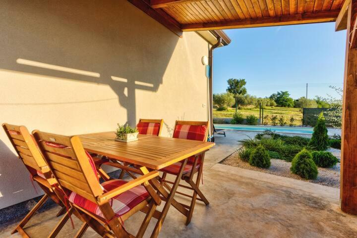 Pola kuće sa bazenom-Eja